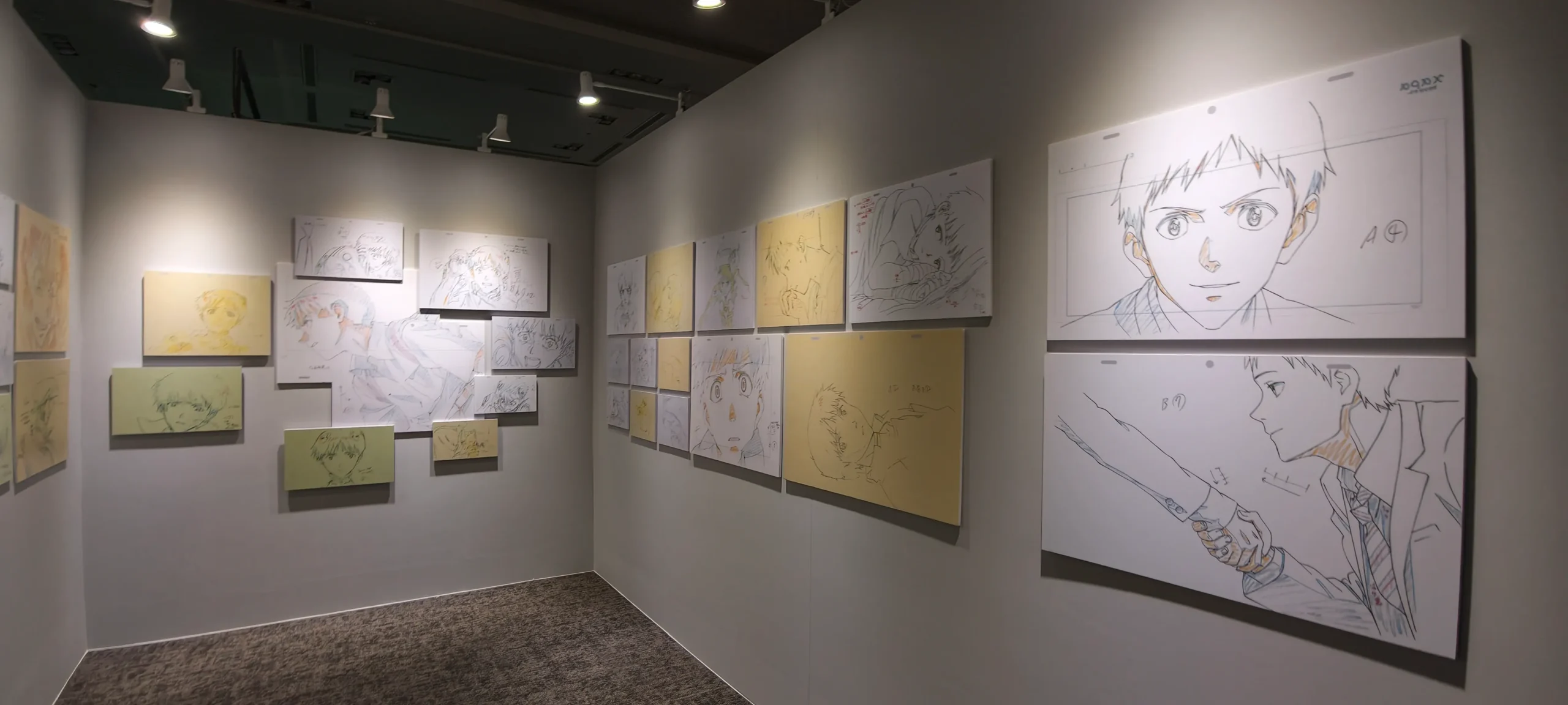 【開箱】《Lines of EVANGELION 新世紀福音戰士展：線》台北站搶先看　透過線條的張力述說著經典背後的創作軌跡