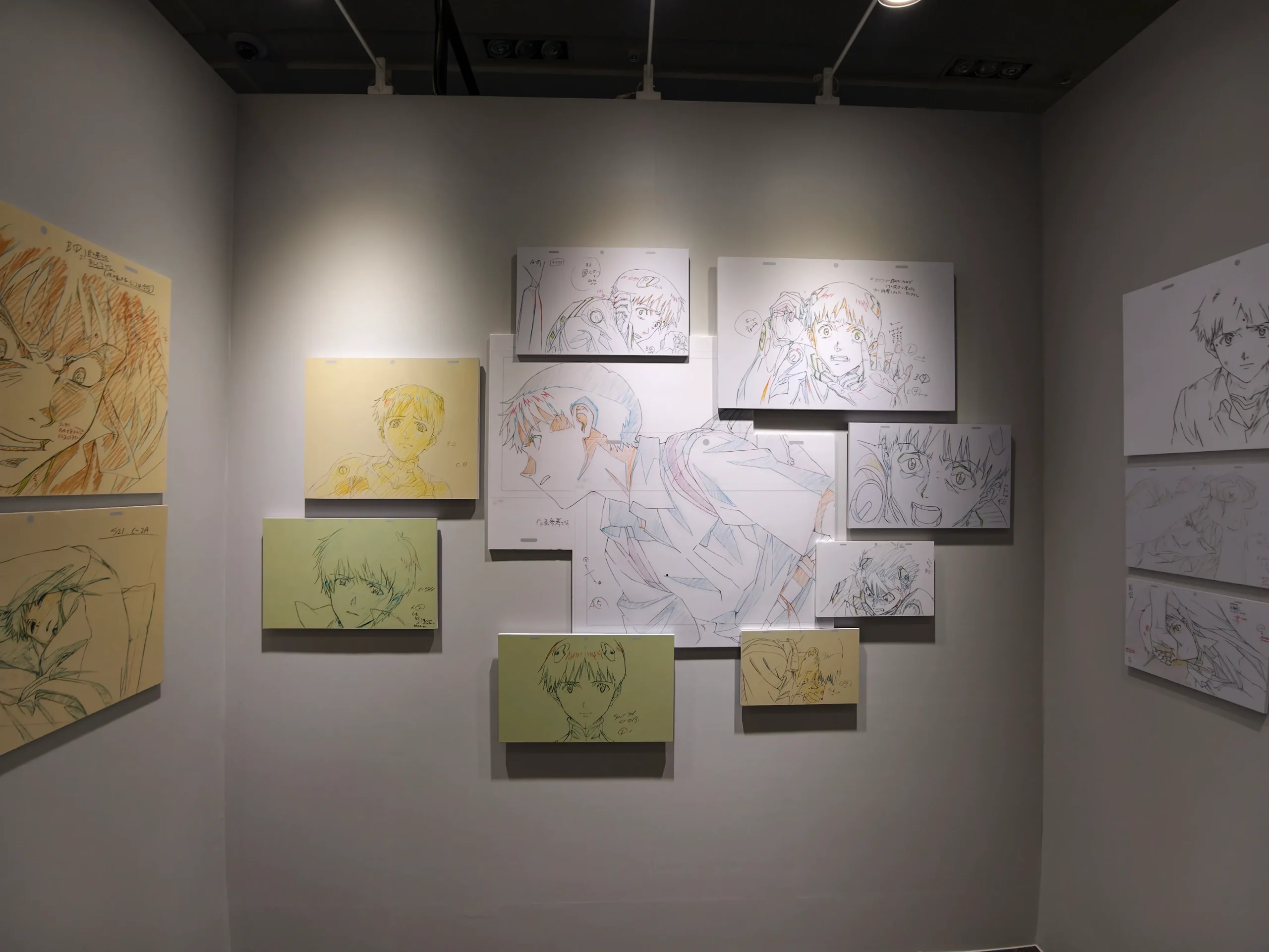 【開箱】《Lines of EVANGELION 新世紀福音戰士展：線》台北站搶先看　透過線條的張力述說著經典背後的創作軌跡