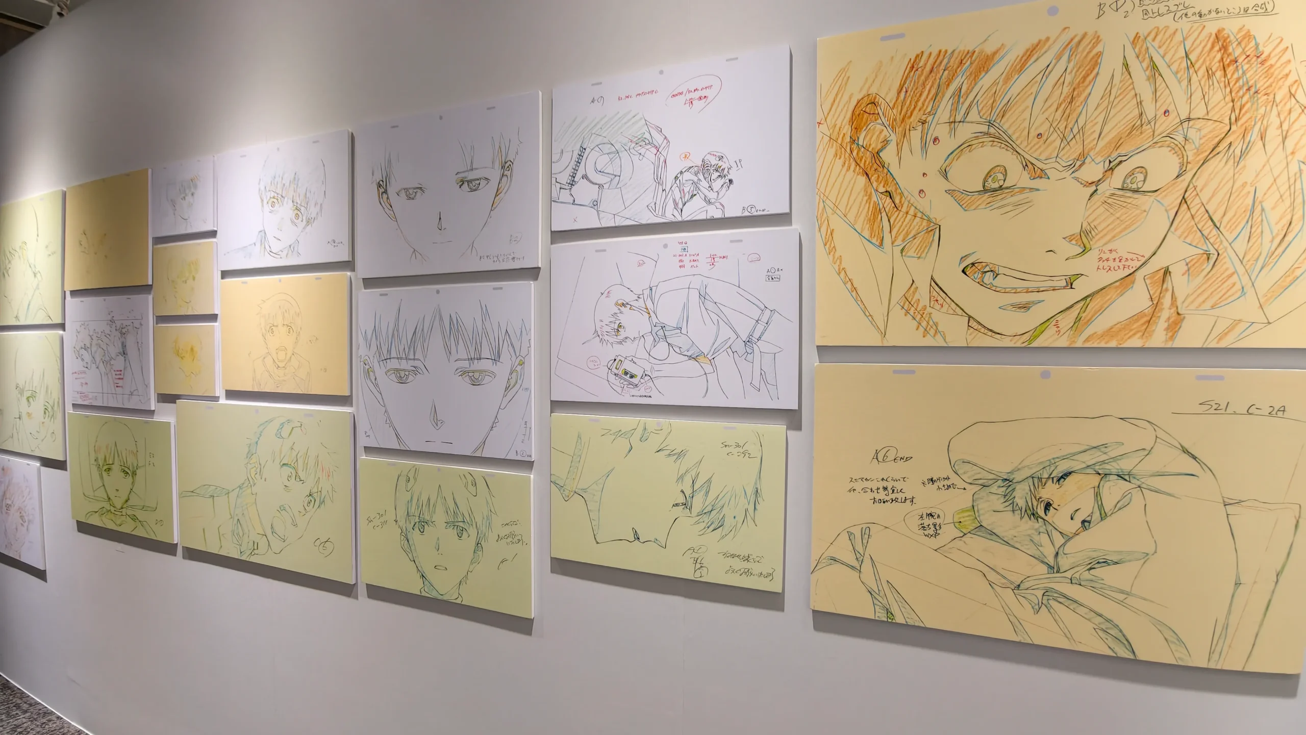 【開箱】《Lines of EVANGELION 新世紀福音戰士展：線》台北站搶先看　透過線條的張力述說著經典背後的創作軌跡