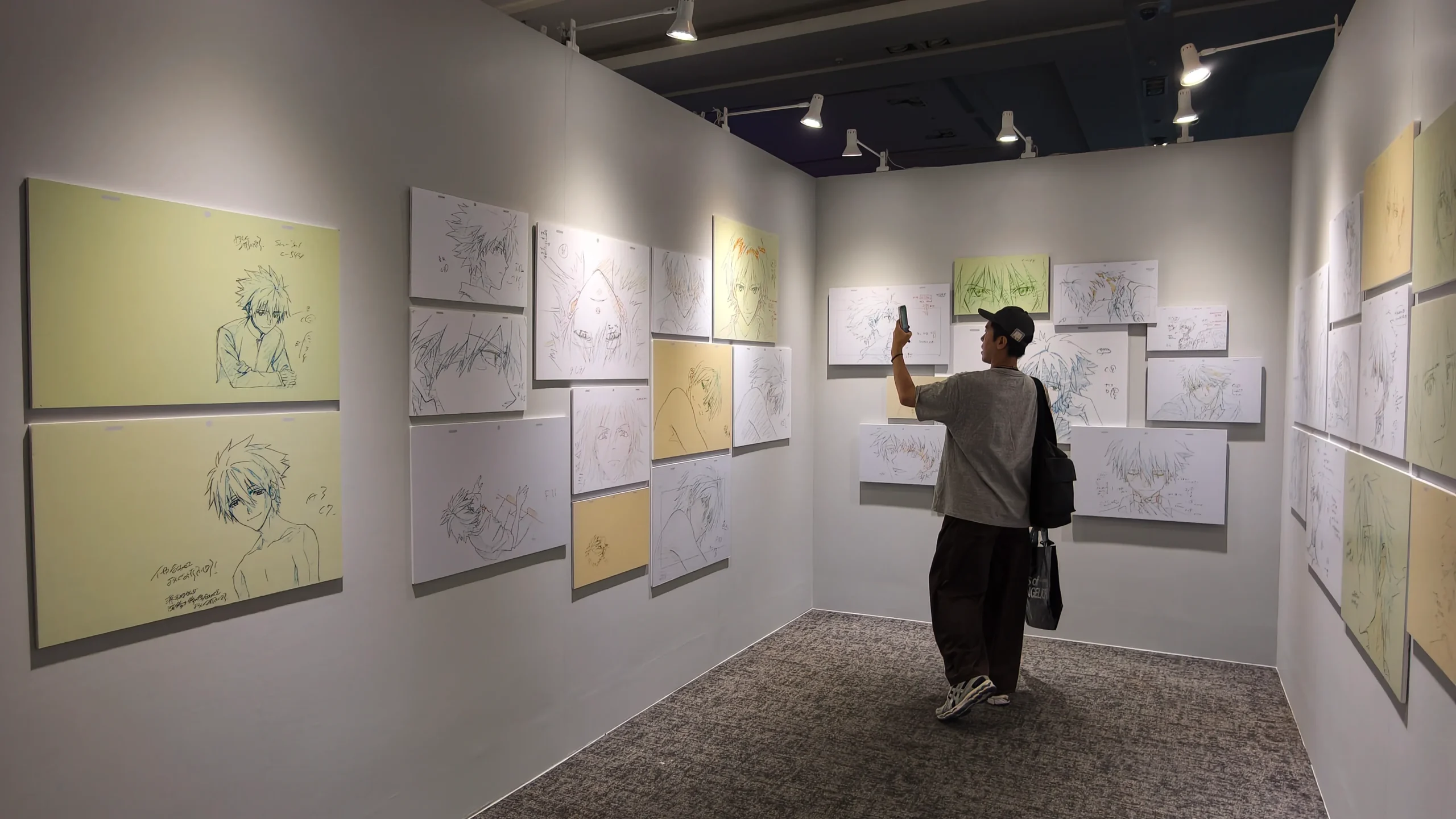 【開箱】《Lines of EVANGELION 新世紀福音戰士展：線》台北站搶先看　透過線條的張力述說著經典背後的創作軌跡