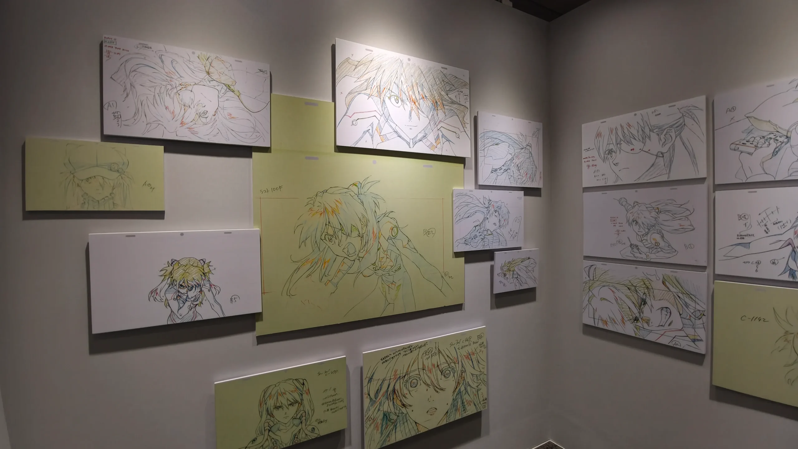 【開箱】《Lines of EVANGELION 新世紀福音戰士展：線》台北站搶先看　透過線條的張力述說著經典背後的創作軌跡