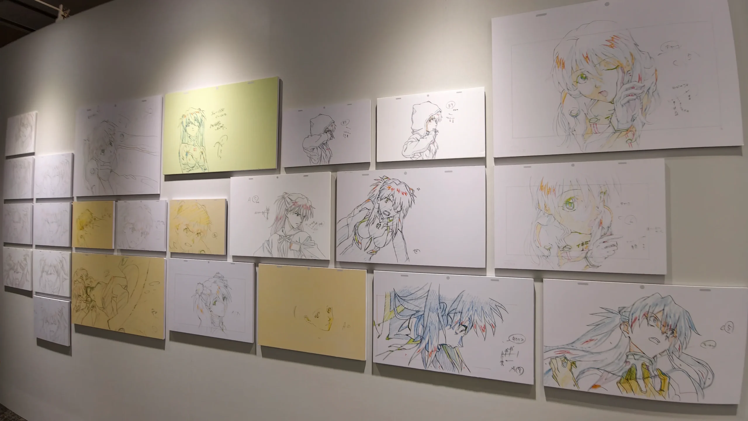 【開箱】《Lines of EVANGELION 新世紀福音戰士展：線》台北站搶先看　透過線條的張力述說著經典背後的創作軌跡