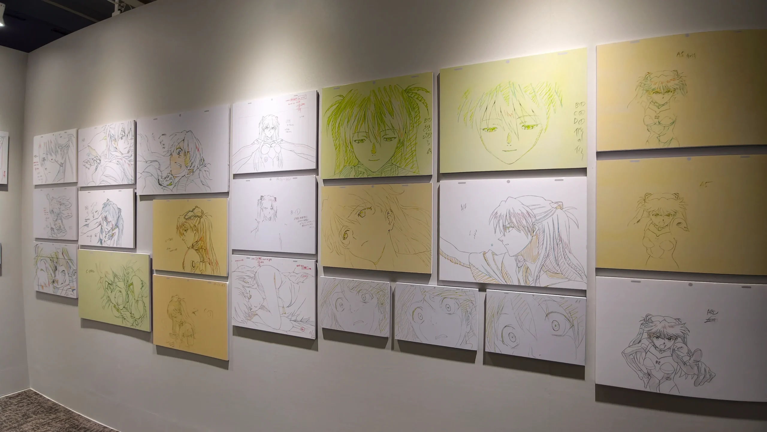 【開箱】《Lines of EVANGELION 新世紀福音戰士展：線》台北站搶先看　透過線條的張力述說著經典背後的創作軌跡