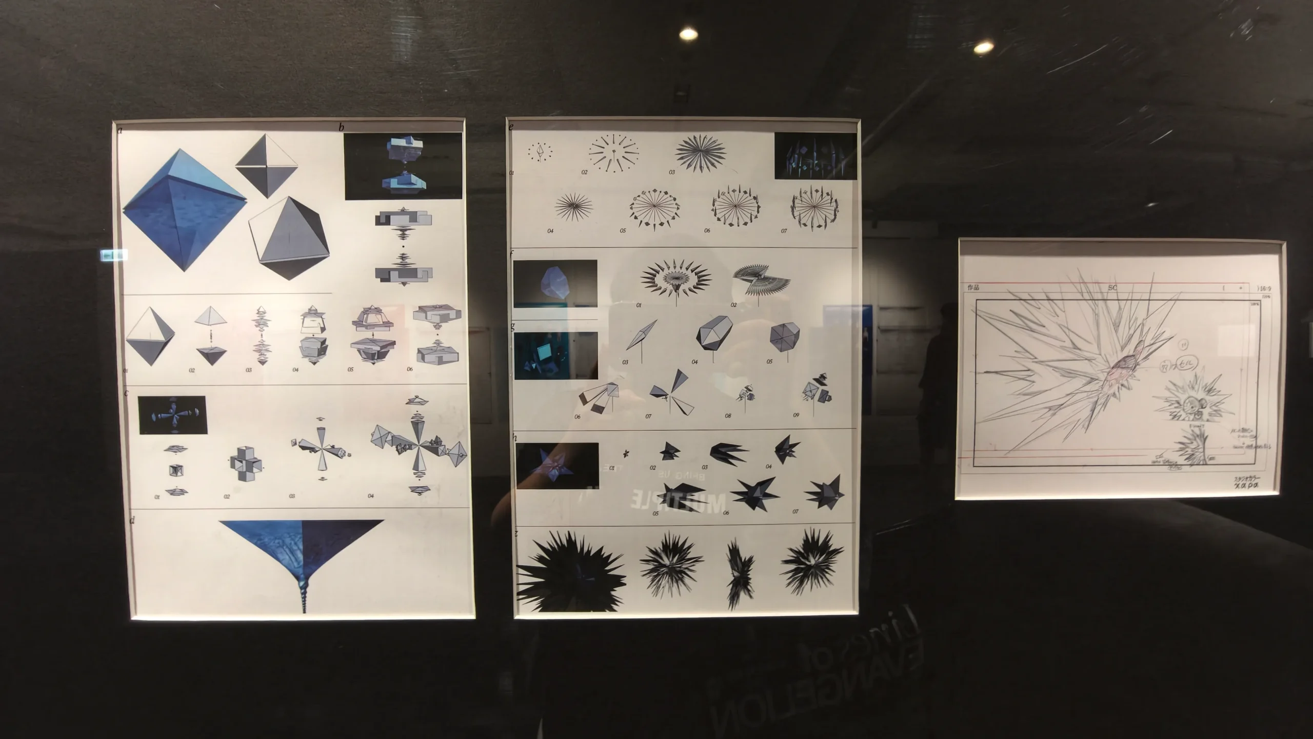 【開箱】《Lines of EVANGELION 新世紀福音戰士展：線》台北站搶先看　透過線條的張力述說著經典背後的創作軌跡