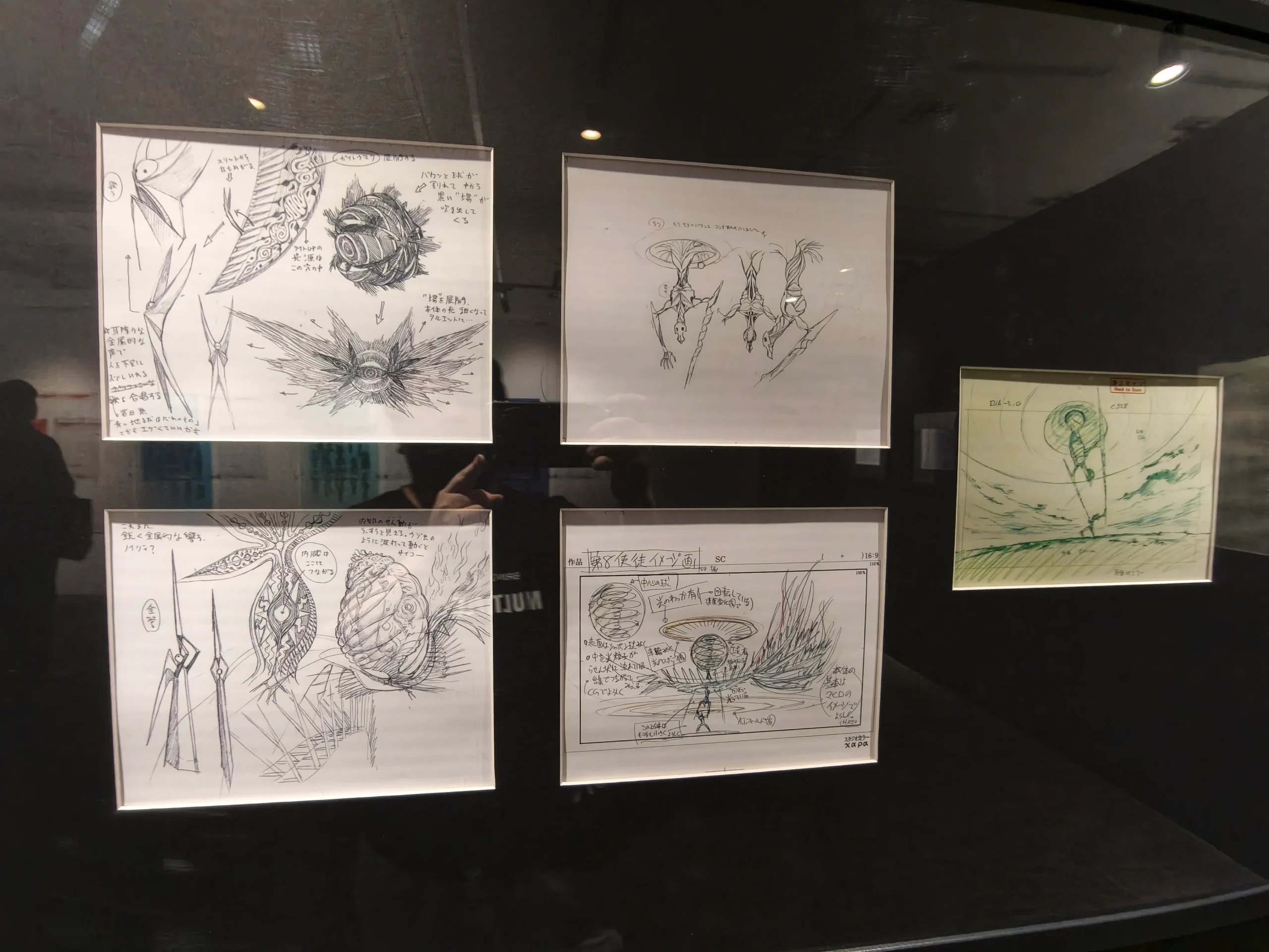 【開箱】《Lines of EVANGELION 新世紀福音戰士展：線》台北站搶先看　透過線條的張力述說著經典背後的創作軌跡