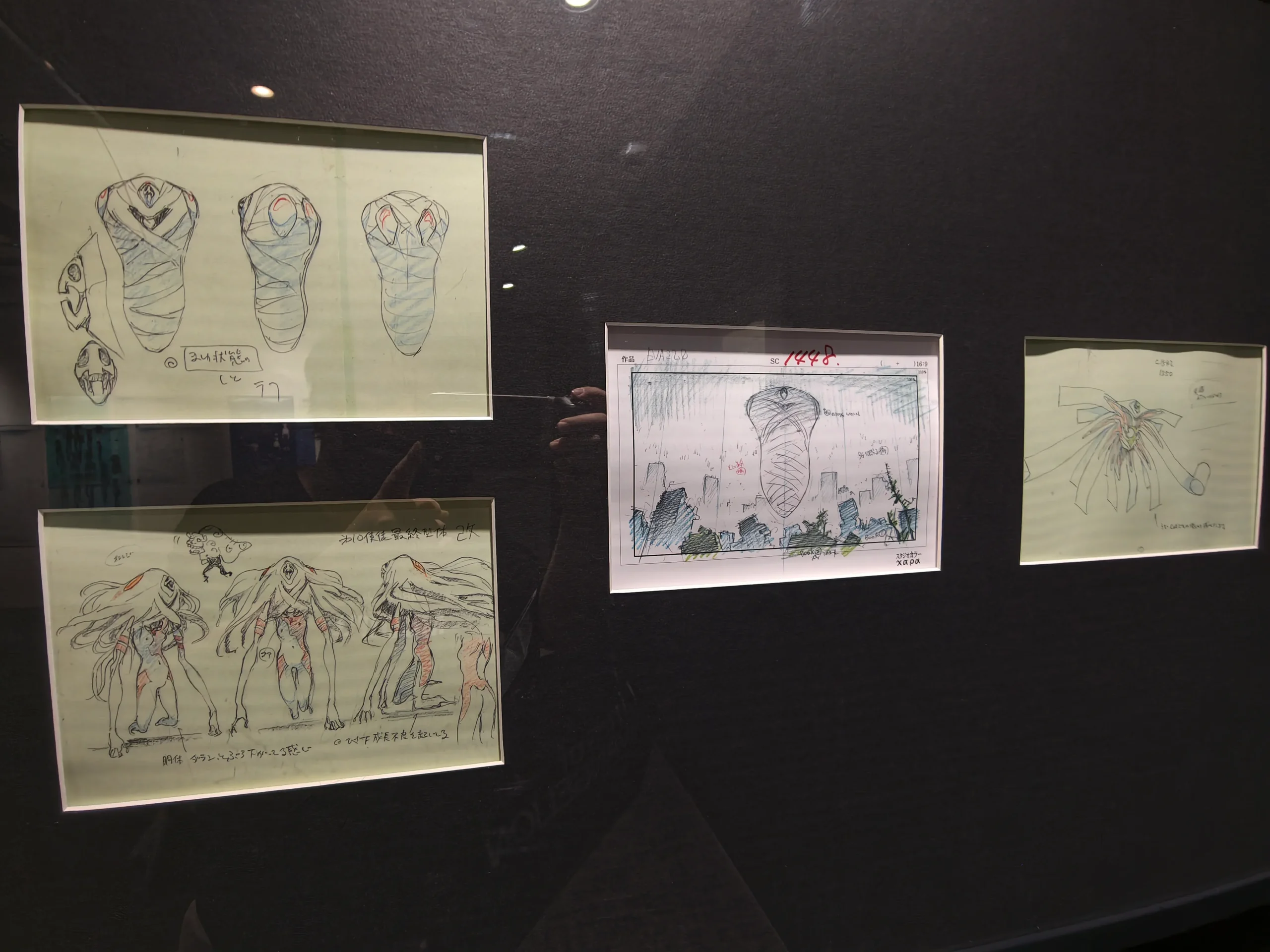 【開箱】《Lines of EVANGELION 新世紀福音戰士展：線》台北站搶先看　透過線條的張力述說著經典背後的創作軌跡