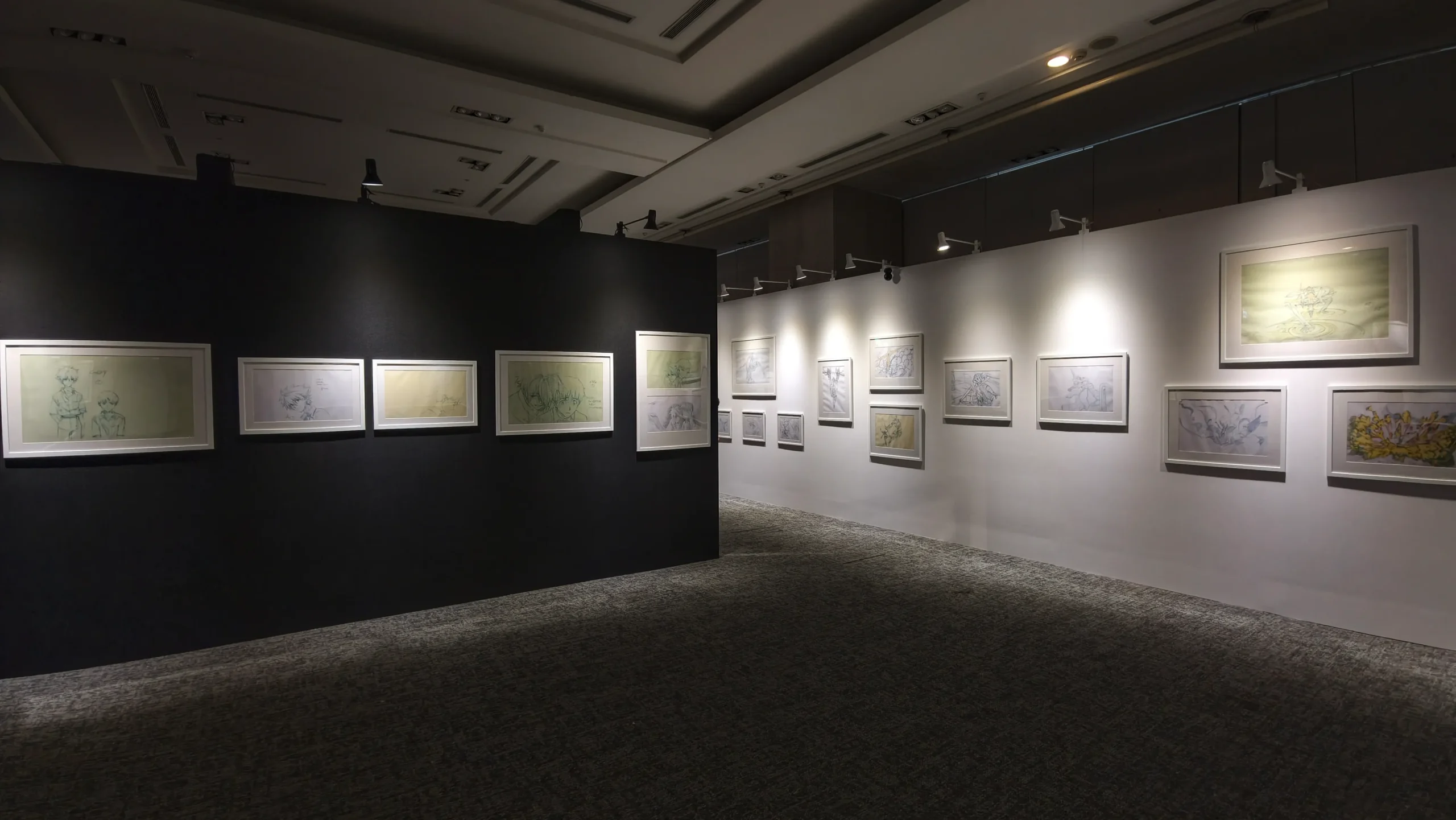 【開箱】《Lines of EVANGELION 新世紀福音戰士展：線》台北站搶先看　透過線條的張力述說著經典背後的創作軌跡
