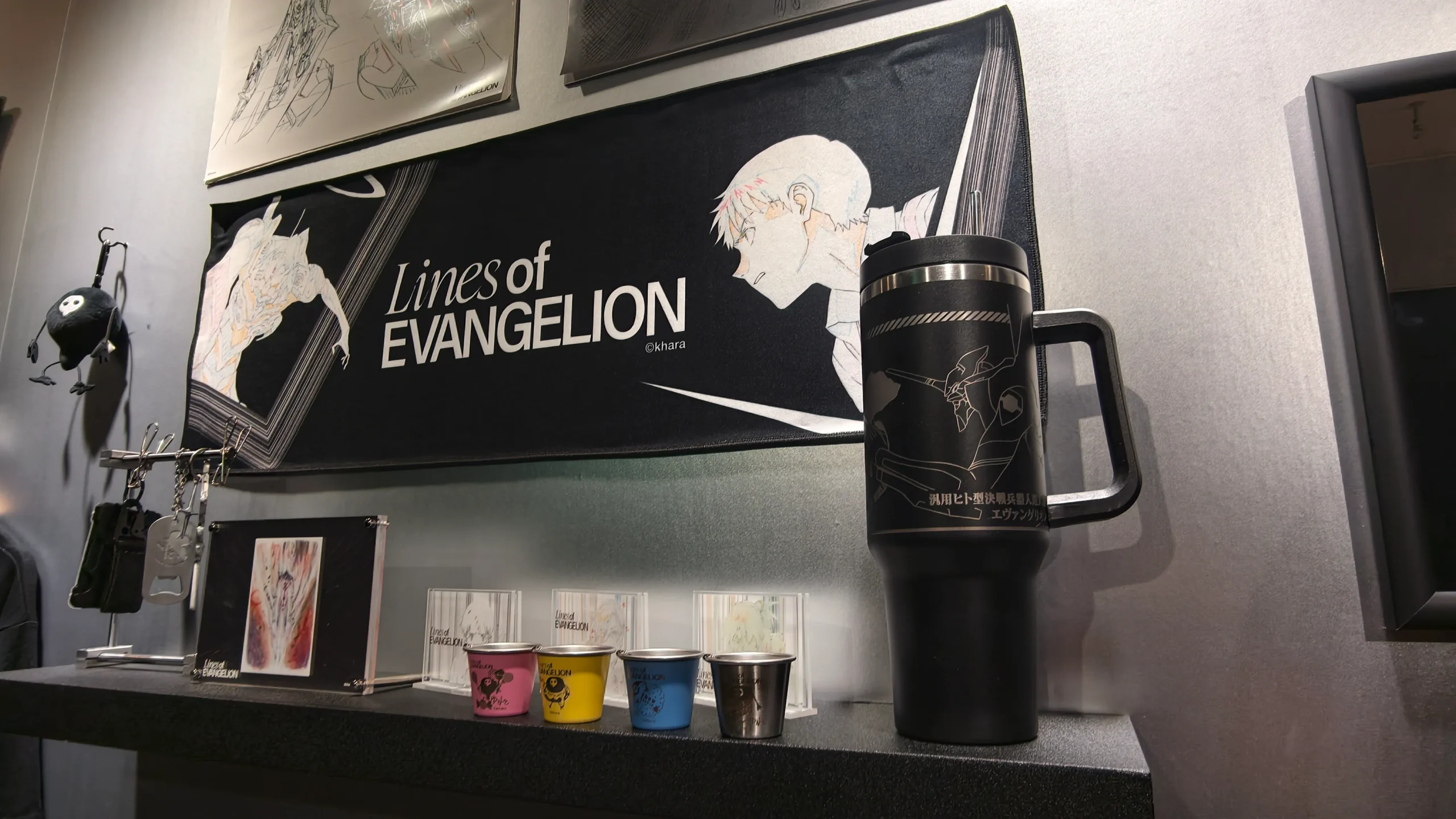 【開箱】《Lines of EVANGELION 新世紀福音戰士展：線》台北站搶先看　透過線條的張力述說著經典背後的創作軌跡