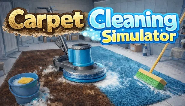 抽象清潔模擬遊戲《Carpet Cleaning Simulator》推出不到一個月銷量直逼四萬！ 大型更新增加無盡髒污挑戰與護符系統
