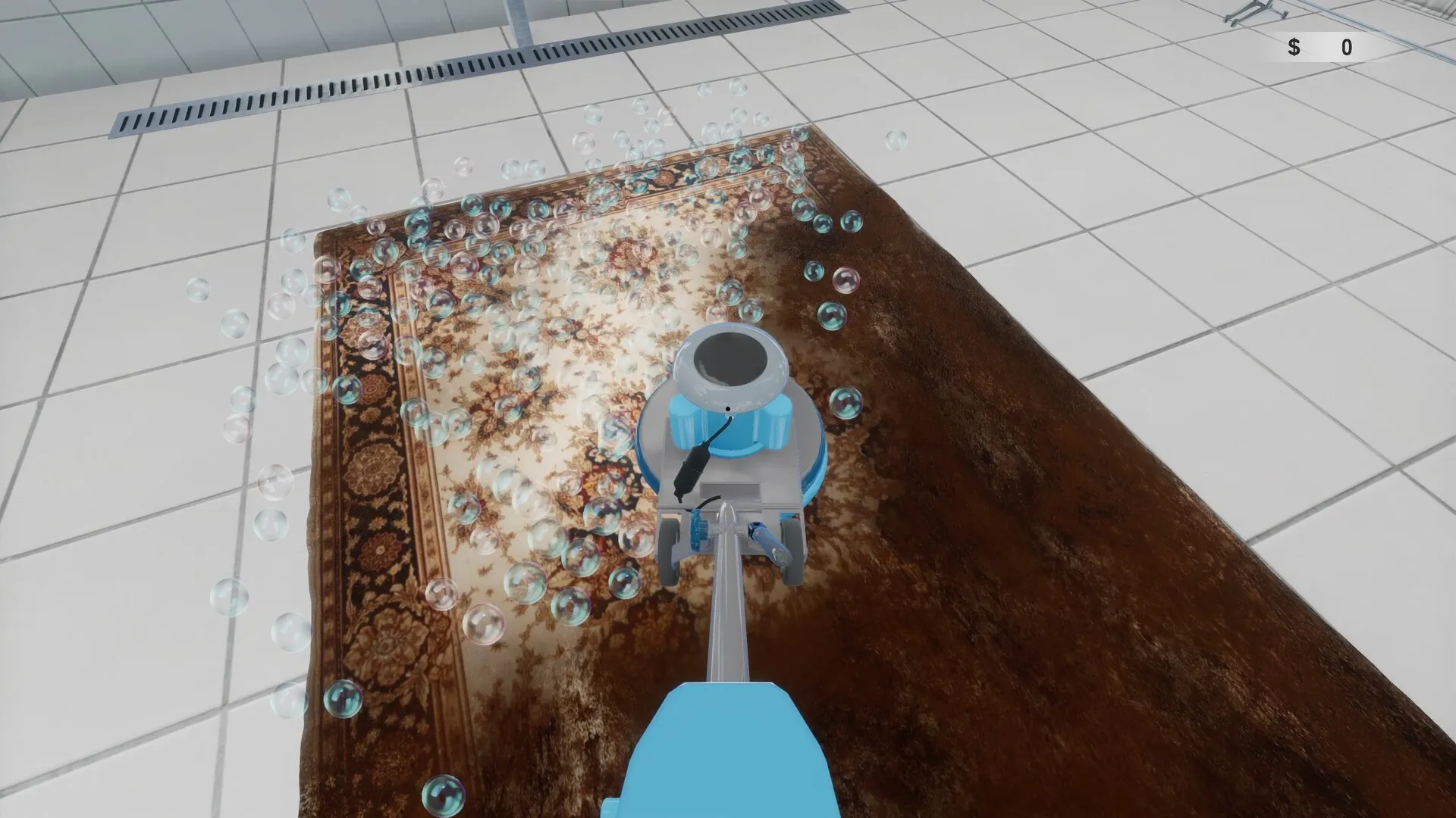抽象清潔模擬遊戲《Carpet Cleaning Simulator》推出不到一個月銷量直逼四萬! 大型更新增加無盡髒污挑戰與護符系統