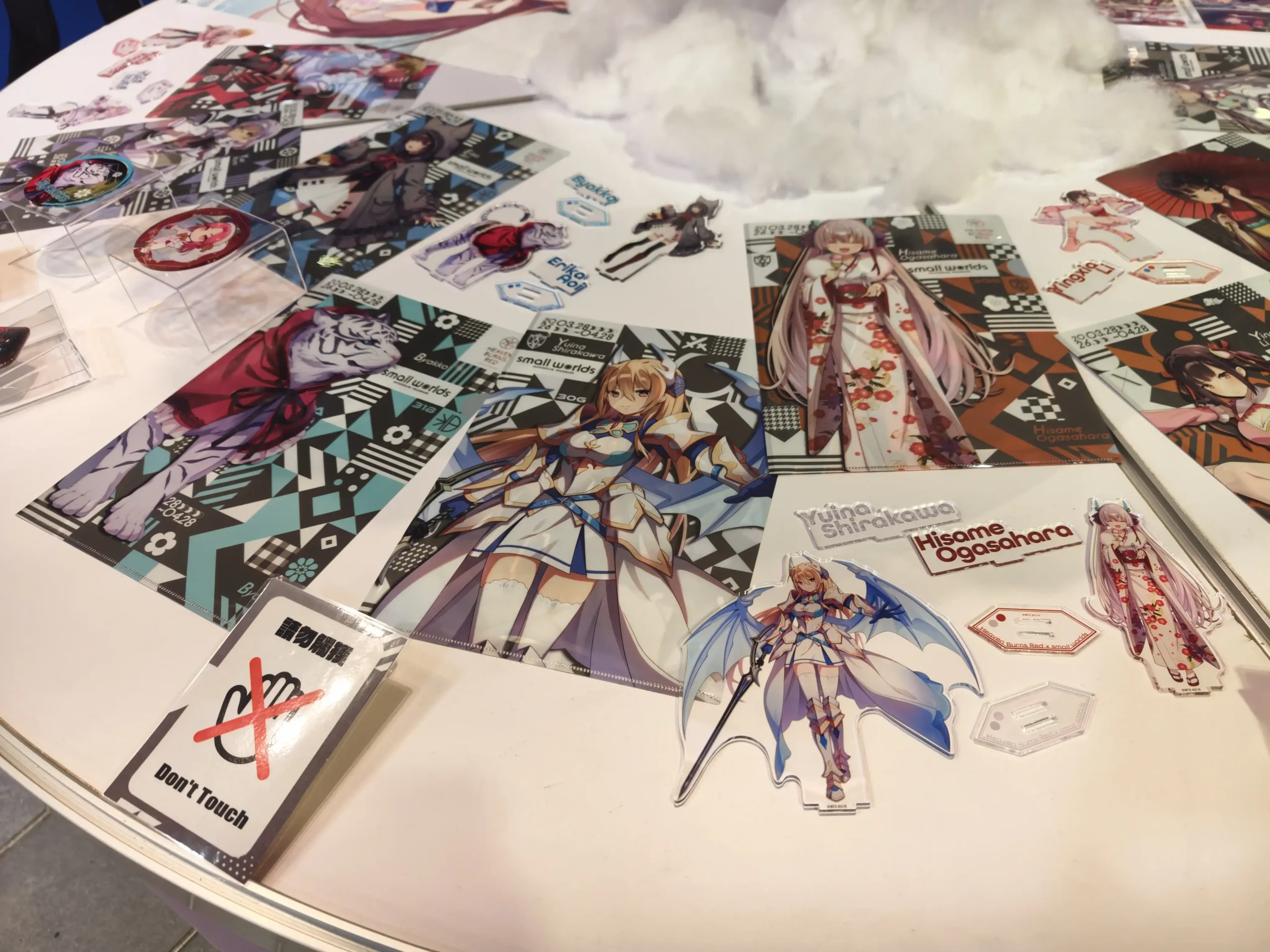 【開箱】《緋染天空 Heaven Burns Red》快閃店 8月20日 進駐三創！