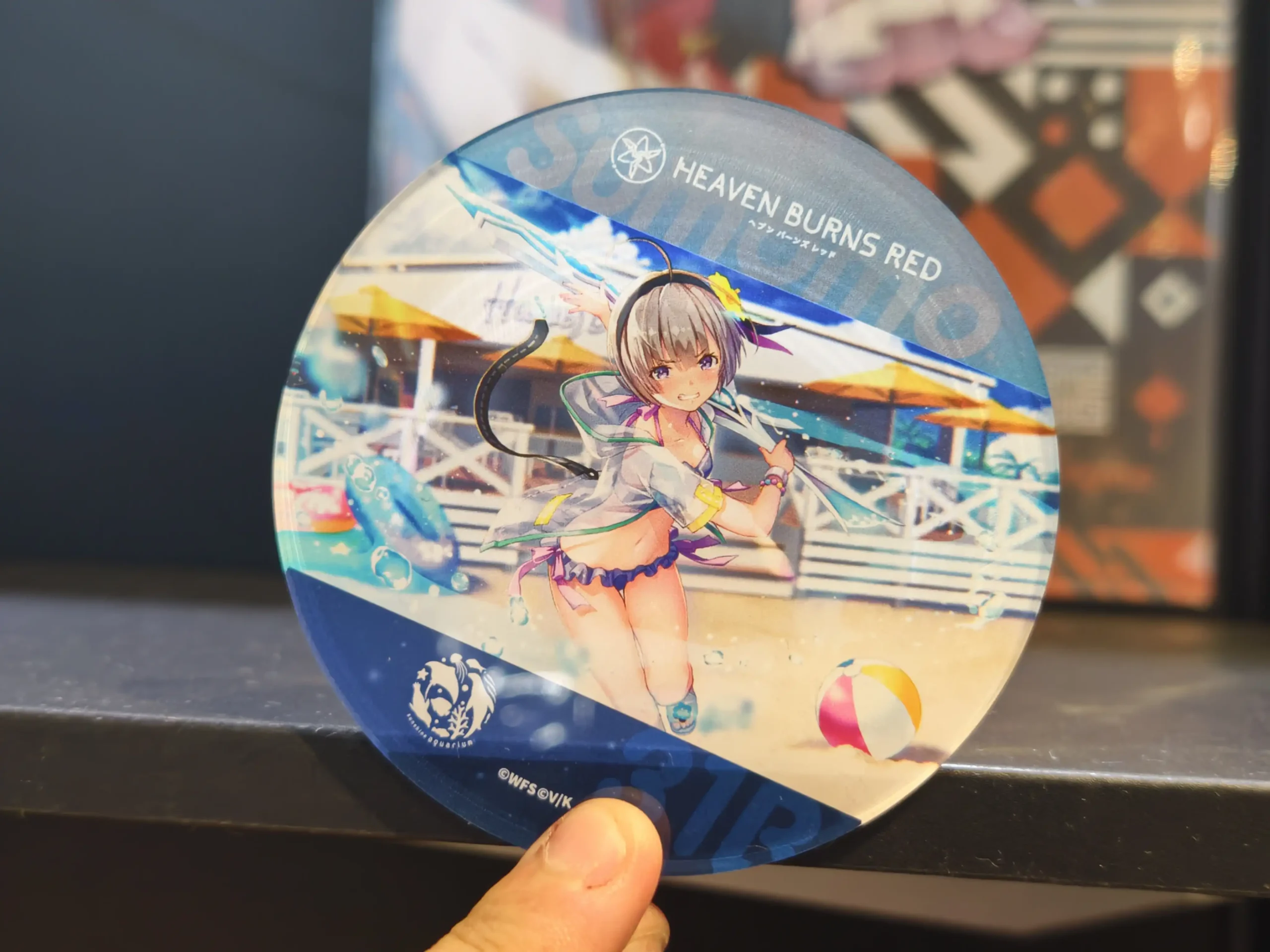 【開箱】《緋染天空 Heaven Burns Red》快閃店 8月20日 進駐三創！
