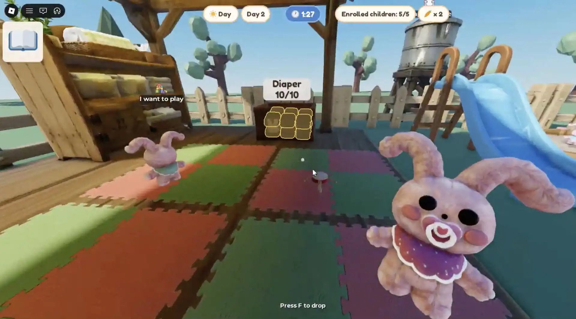 「萌腿兔」登陸 Roblox！《獨自看管託兒所》、《明明只是偷了胡蘿蔔而已》兩款作品正式公開！