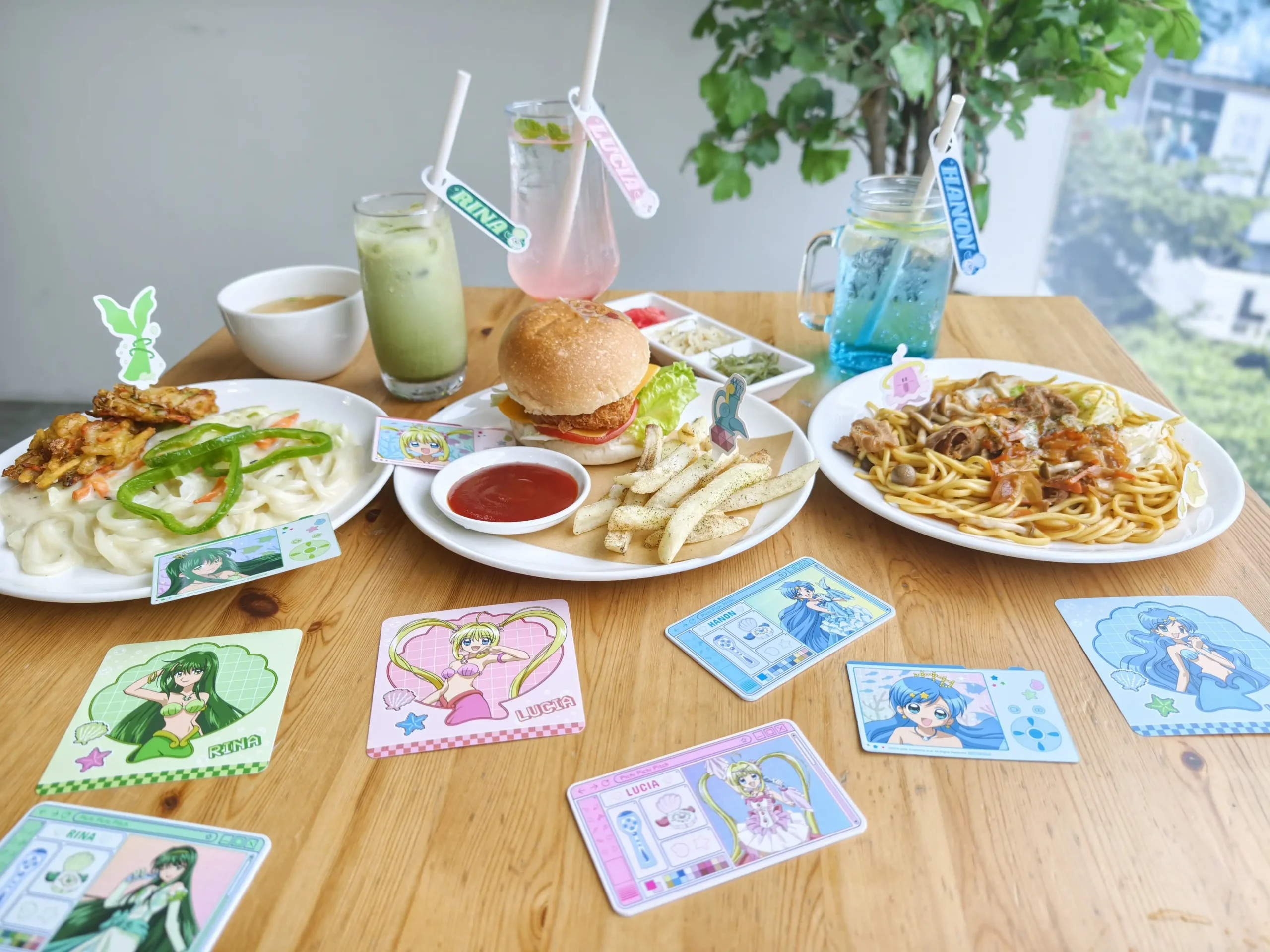 【開箱】童年回憶來啦！《真珠美人魚》x FANFANS CAFÉ  期間限定主題餐廳 與美人魚公主們共進餐點吧！
