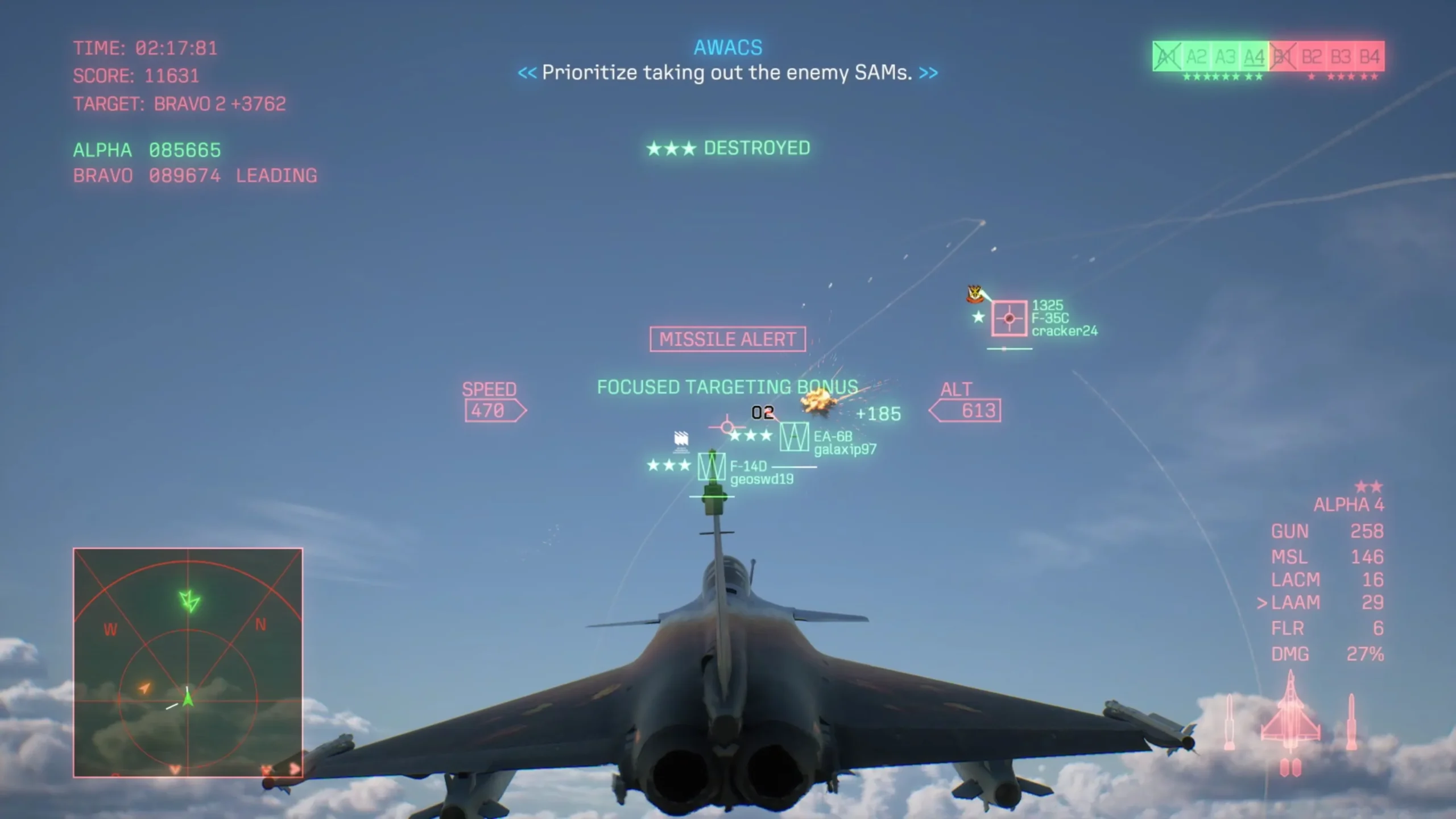 《空戰奇兵8 希孚之翼》公開線上模式《ACE COMBAT ONLINE》情報！