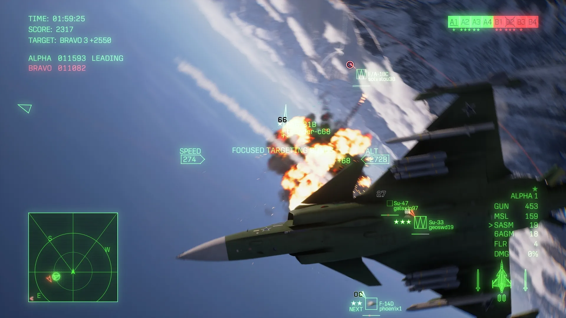 《空戰奇兵8 希孚之翼》公開線上模式《ACE COMBAT ONLINE》情報！
