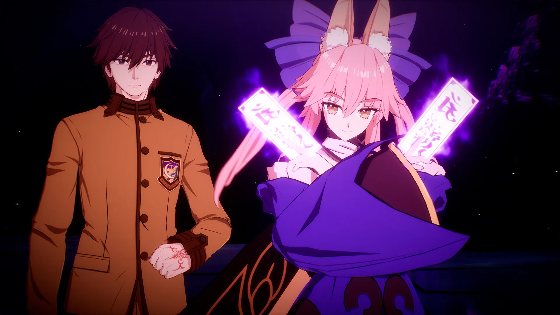 自此刻起，再次展開「月之聖杯戰爭」。《Fate/EXTRA Record》2027年1月28日全球同步發售！