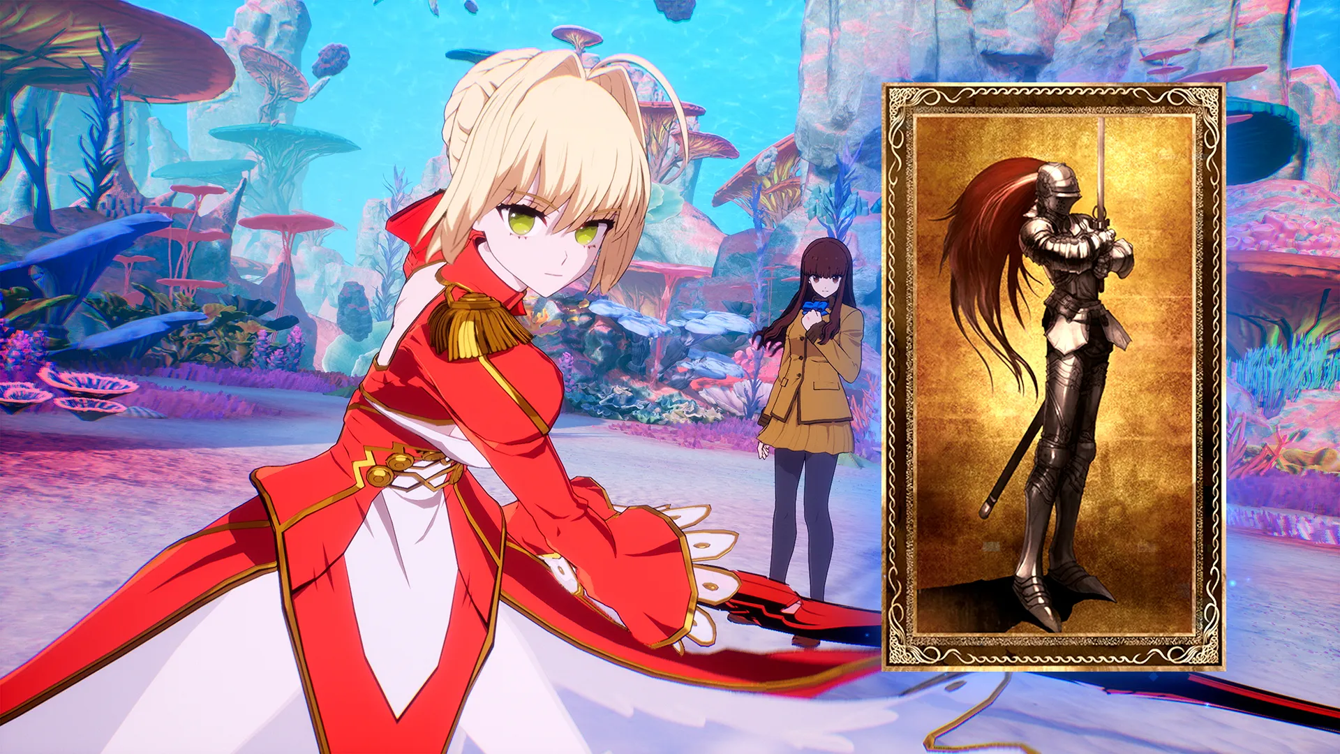 自此刻起,再次展開「月之聖杯戰爭」。《Fate/EXTRA Record》2027年1月28日全球同步發售!