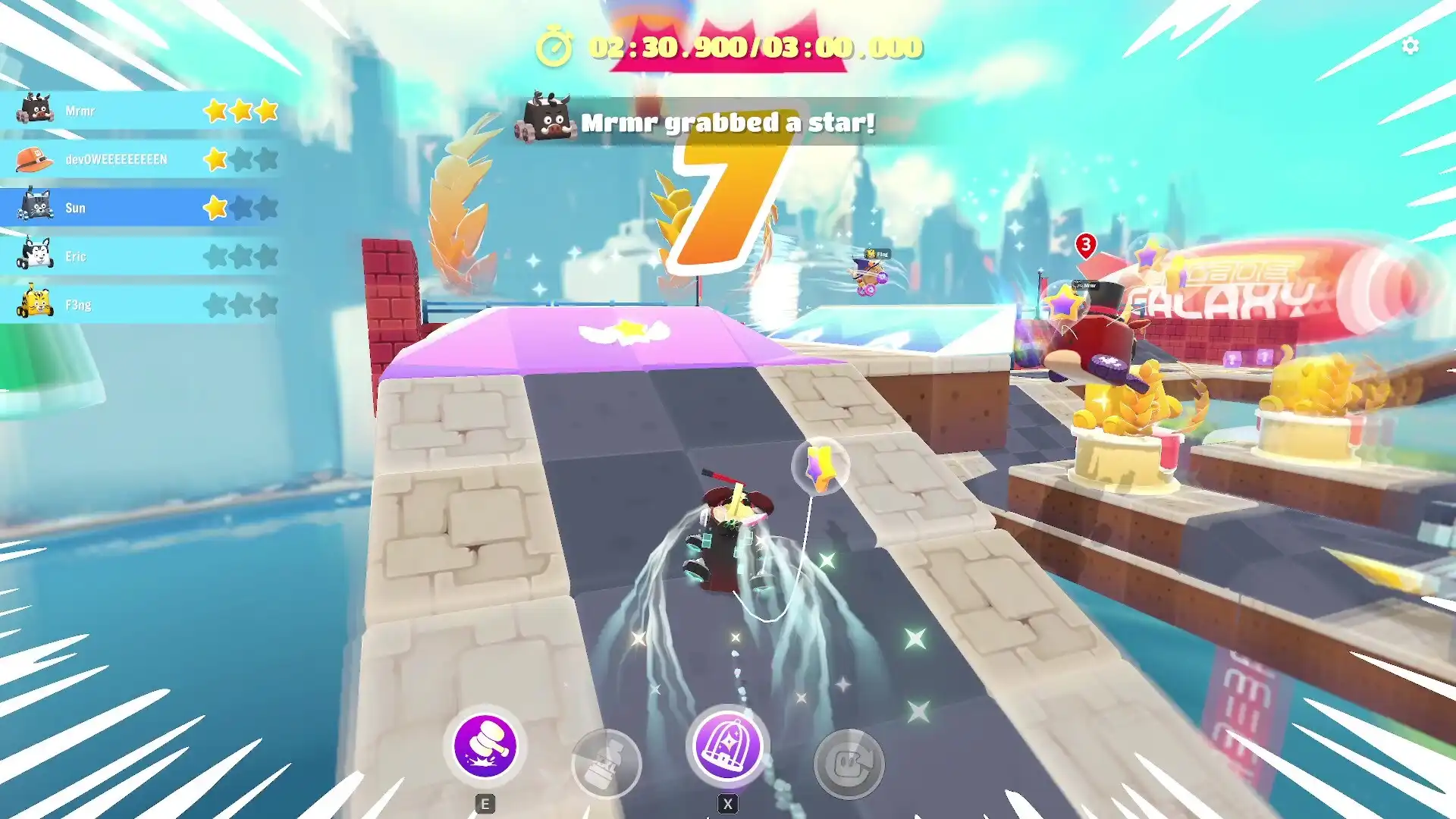 多人派對闖關遊戲《愛開蓋樂世 Arcade Galaxy》9 月 9 日正式登上 Steam