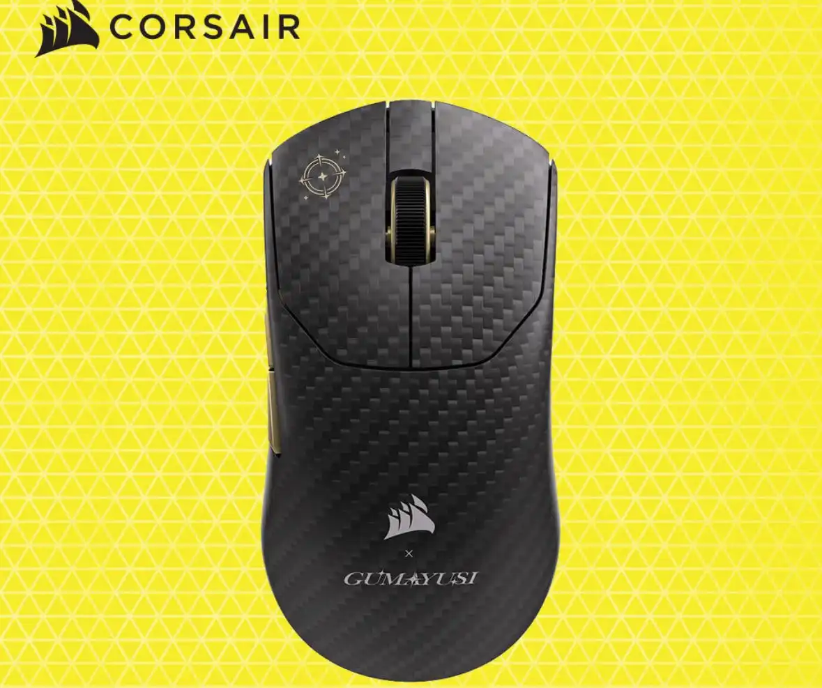 Gumayusi x CORSAIR 推出聯名電競鍵盤滑鼠 更有機會抽見面會資格！
