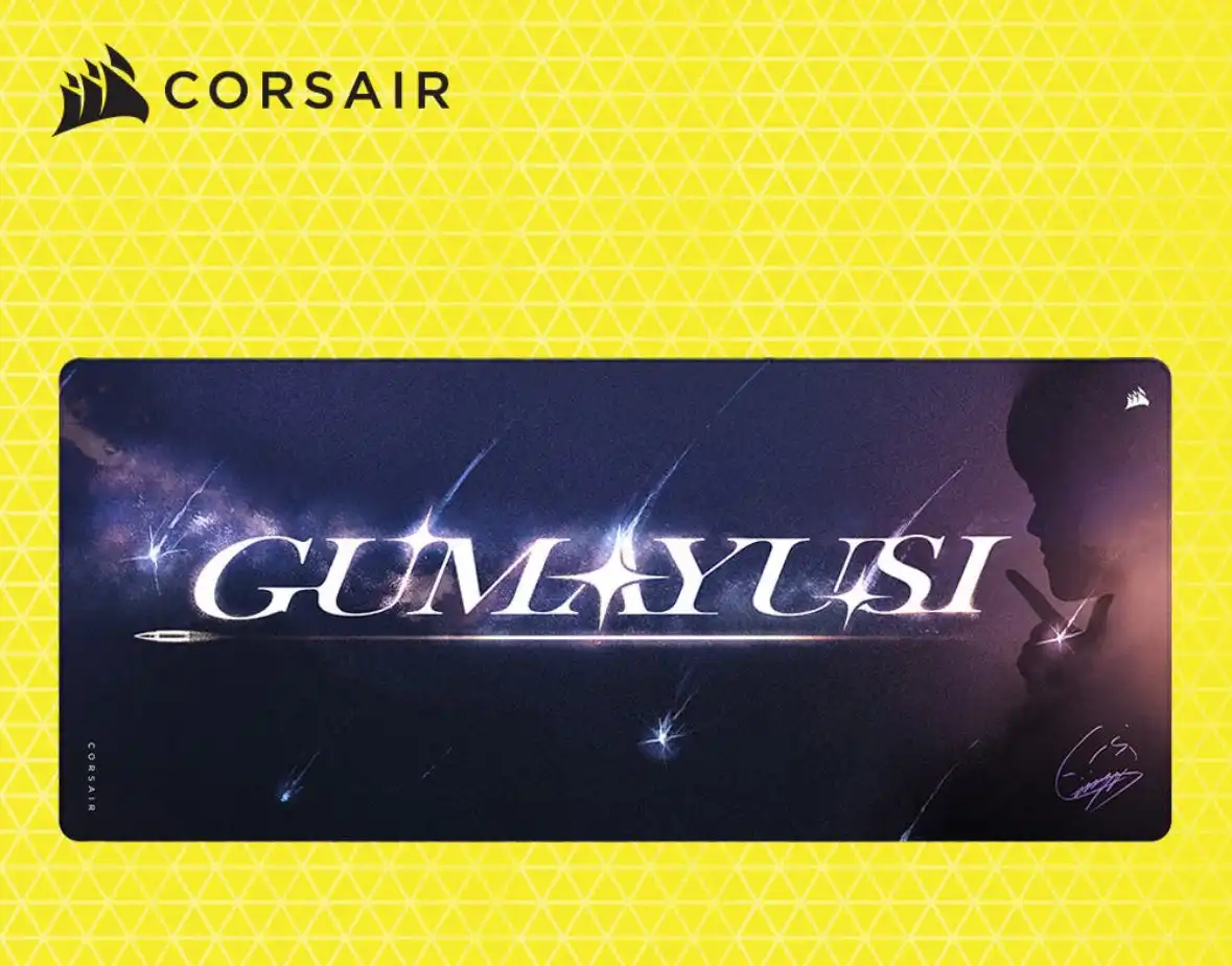 Gumayusi x CORSAIR 推出聯名電競鍵盤滑鼠 更有機會抽見面會資格！