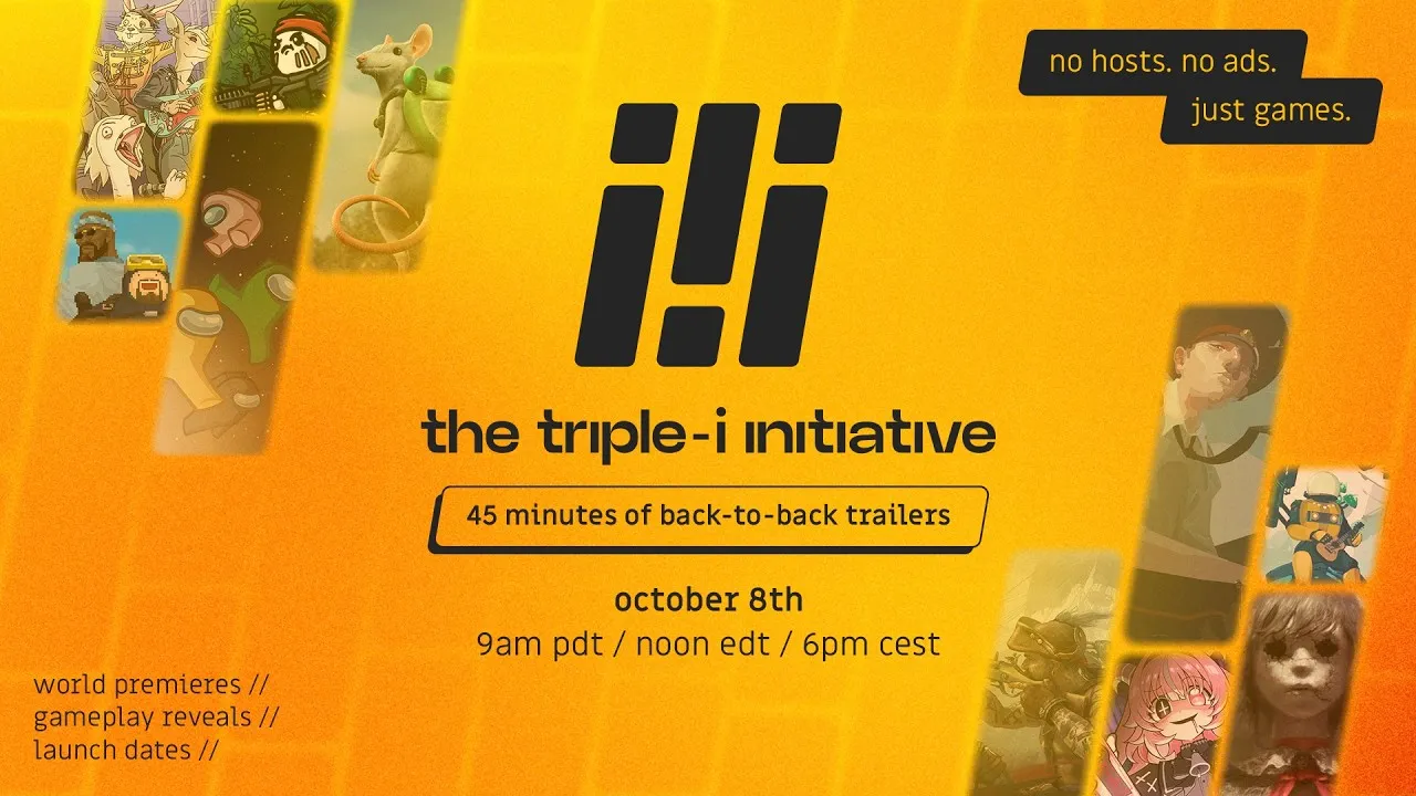 「Triple-I Initiative」宣布今年 10 月加碼第二場發表會！45 分鐘公開 40 款獨立遊戲
