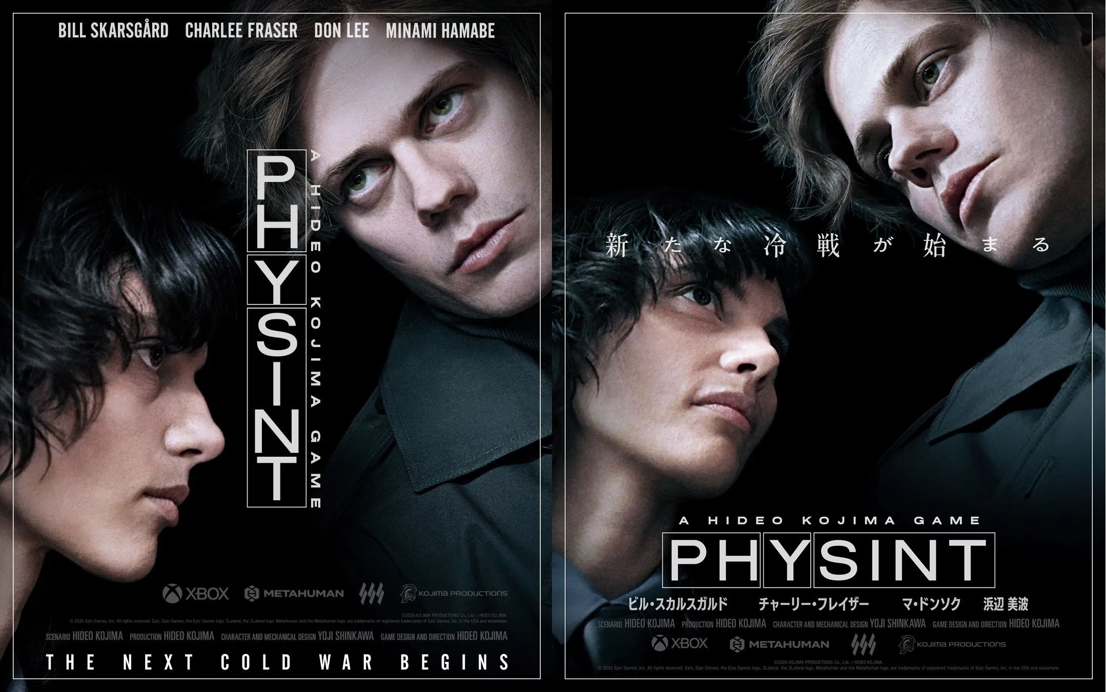 傳奇製作人小島秀夫揭曉 40 年職涯集大成新作《PHYSINT》主演人選