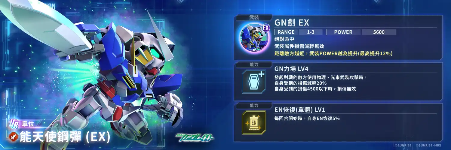 App Store、Google Play、DMM GAMES專用應用程式《SD鋼彈 G世代 永恆》故事事件「機動戰士鋼彈00F」現正登場！