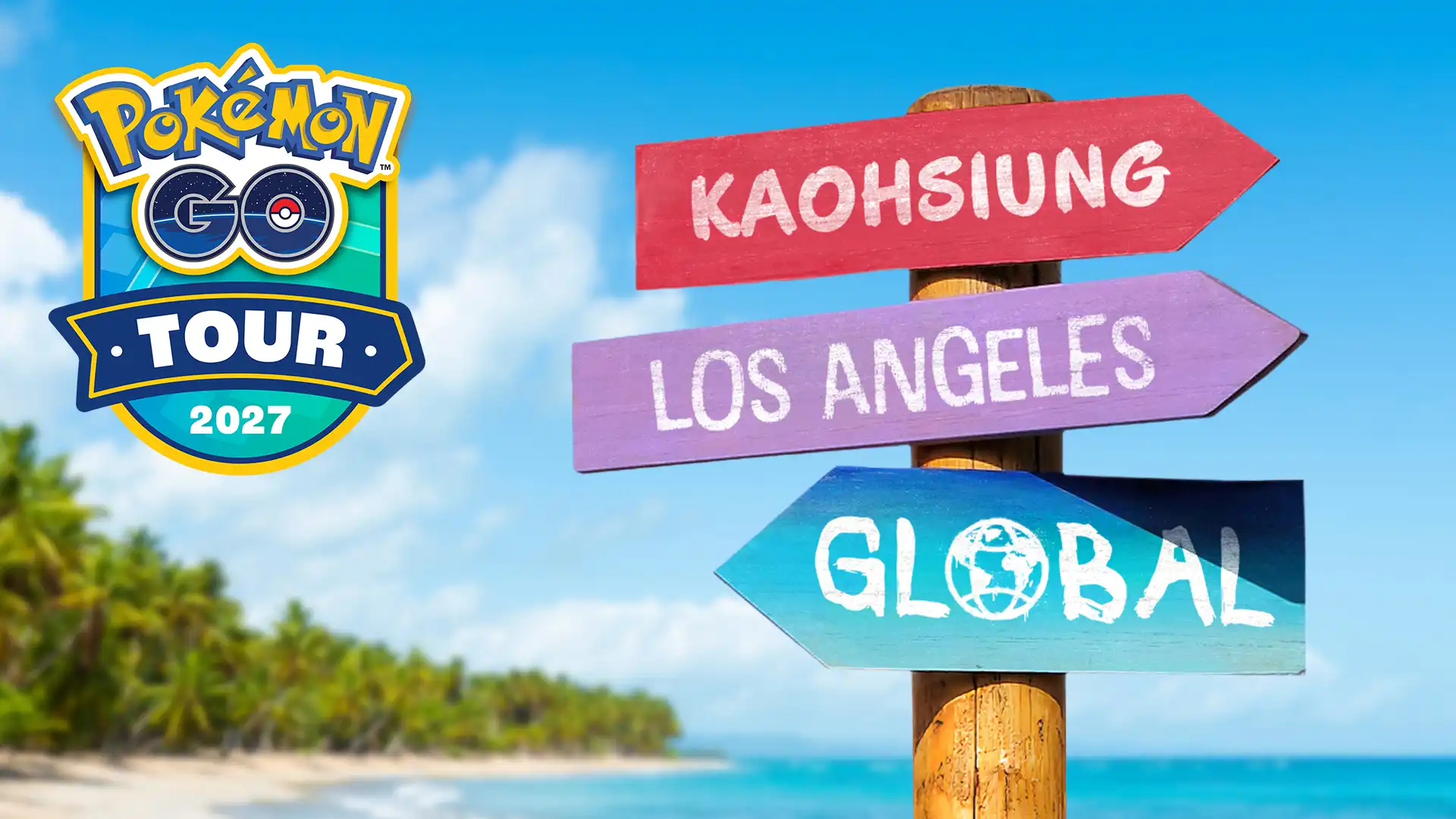 《Pokémon GO》宣布「Pokémon GO Tour 2027」將於明年2月在高雄及洛杉磯重磅回歸！
