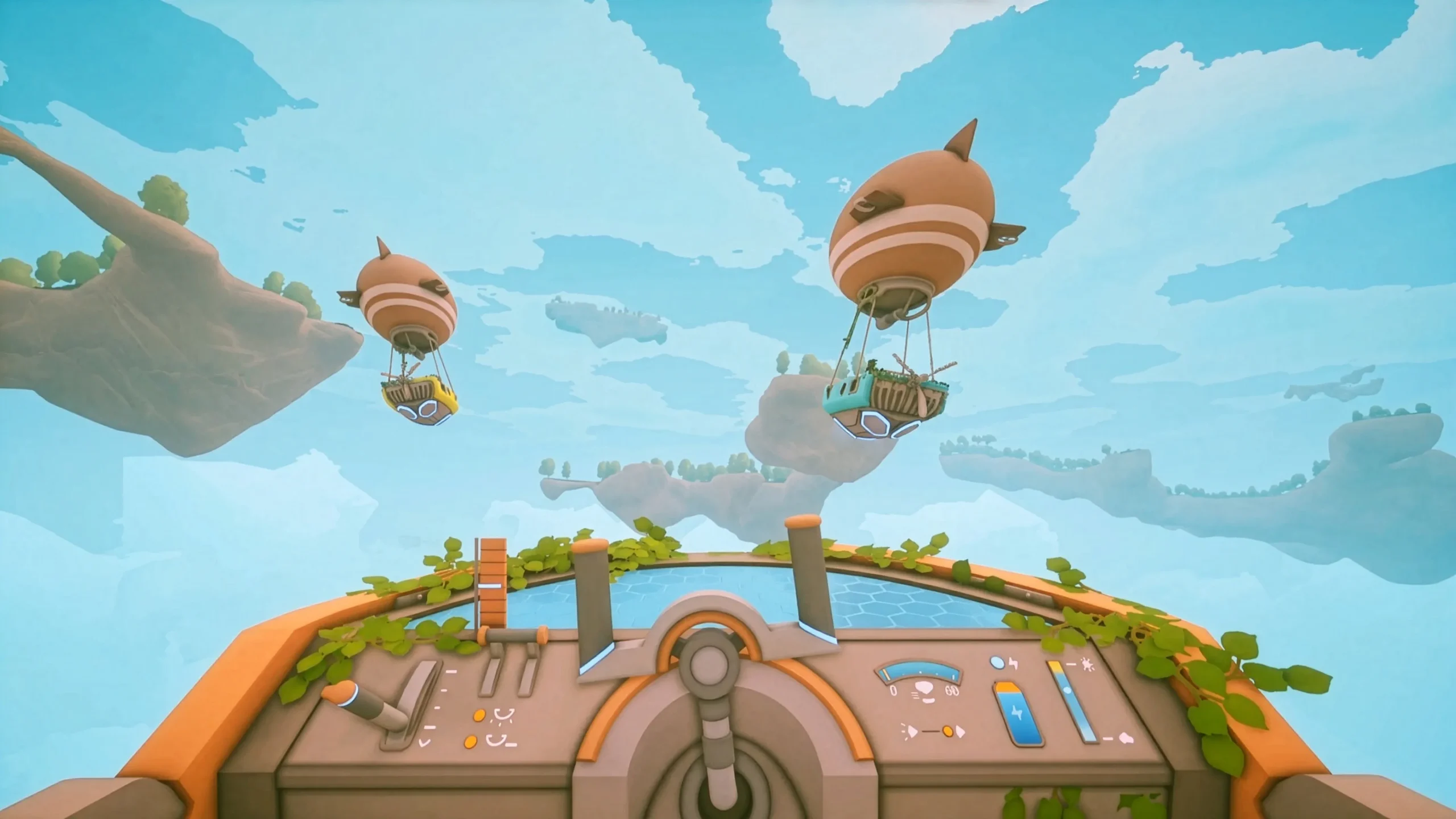 以空中島嶼為舞台的生存建造遊戲《Solarpunk:天空之島》Switch 2・PS5 實體版確定於2026年10月1日(四)發售!現已開放預購