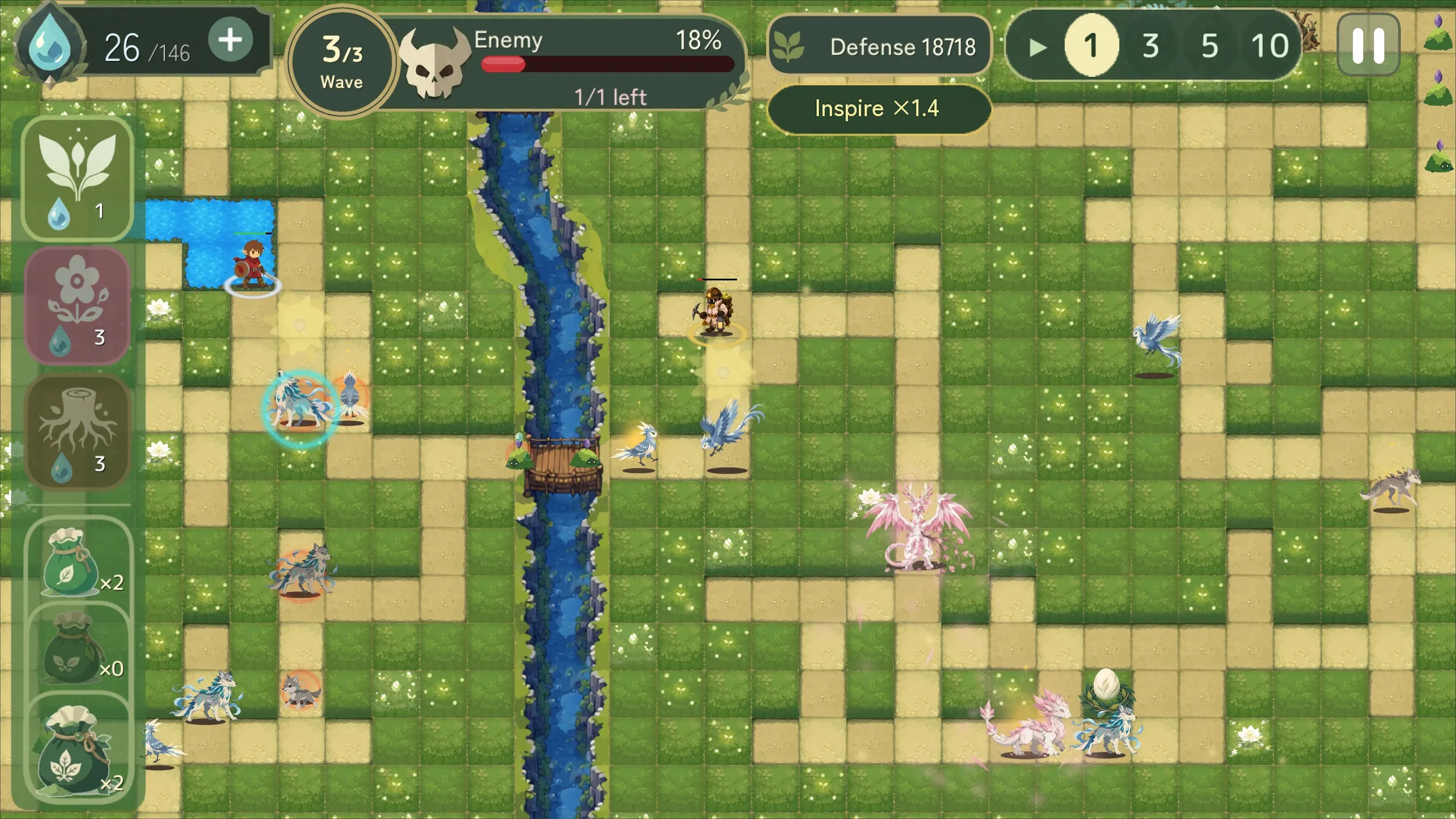 日本獨立塔防遊戲《Morifis》正式推出！培育近50種森林夥伴守護「木漏日之石」