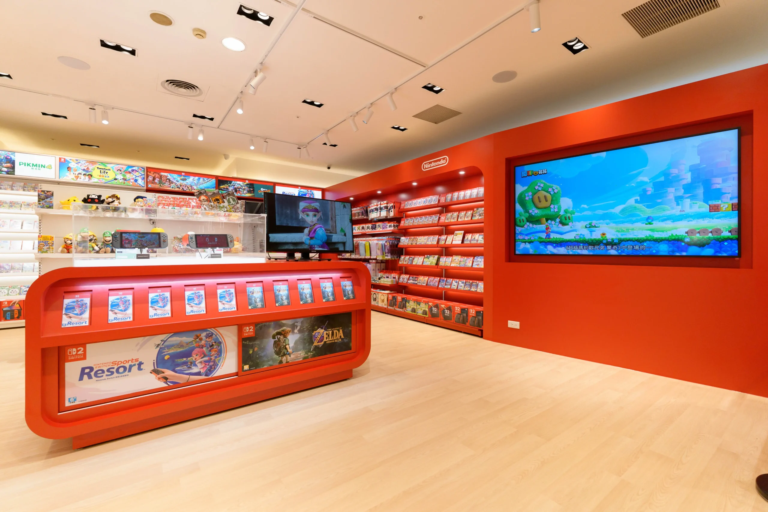 傑仕登「任天堂授權商品旗艦中心」 台中中港店今日正式開幕！