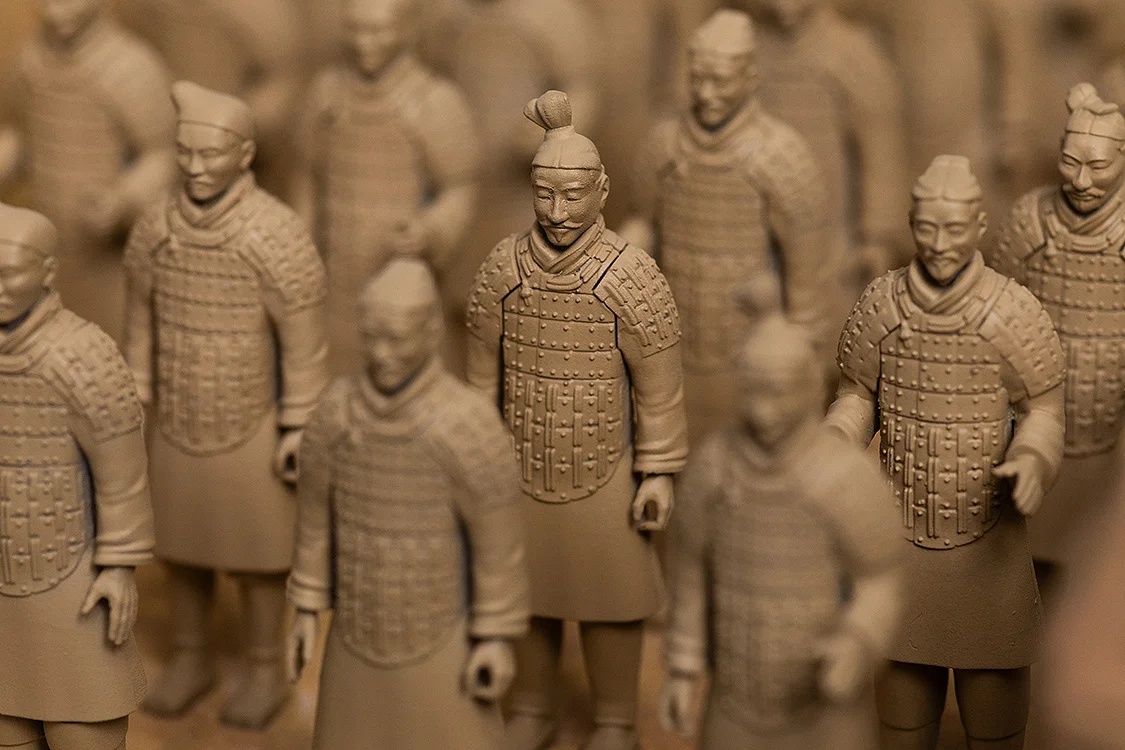 好微笑魔幻商品再貼一例 1/35比例兵馬俑模型 10/2 開放預購