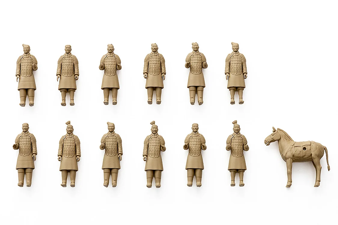好微笑魔幻商品再貼一例 1/35比例兵馬俑模型 10/2 開放預購