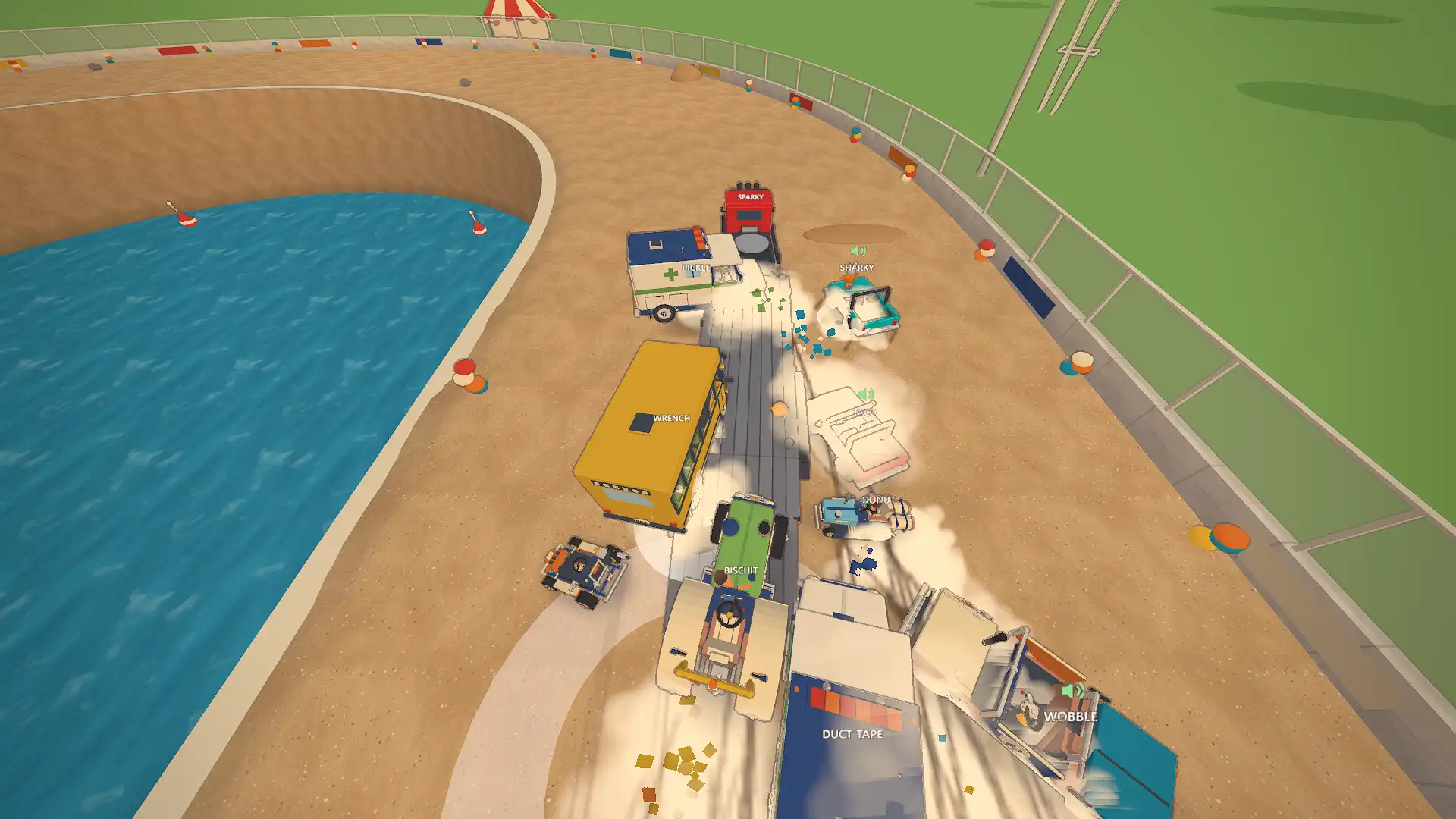韓團隊 Plotrick 公布多人派對遊戲《Get Off My Trailer!》首支宣傳影片　Steam 商店頁面同步上線