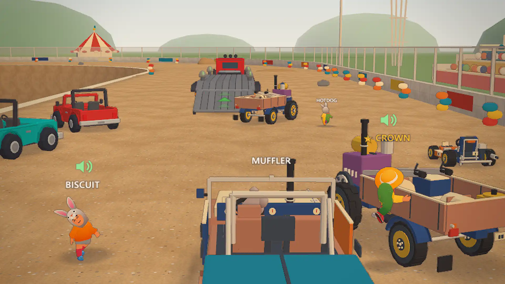 韓團隊 Plotrick 公布多人派對遊戲《Get Off My Trailer!》首支宣傳影片　Steam 商店頁面同步上線