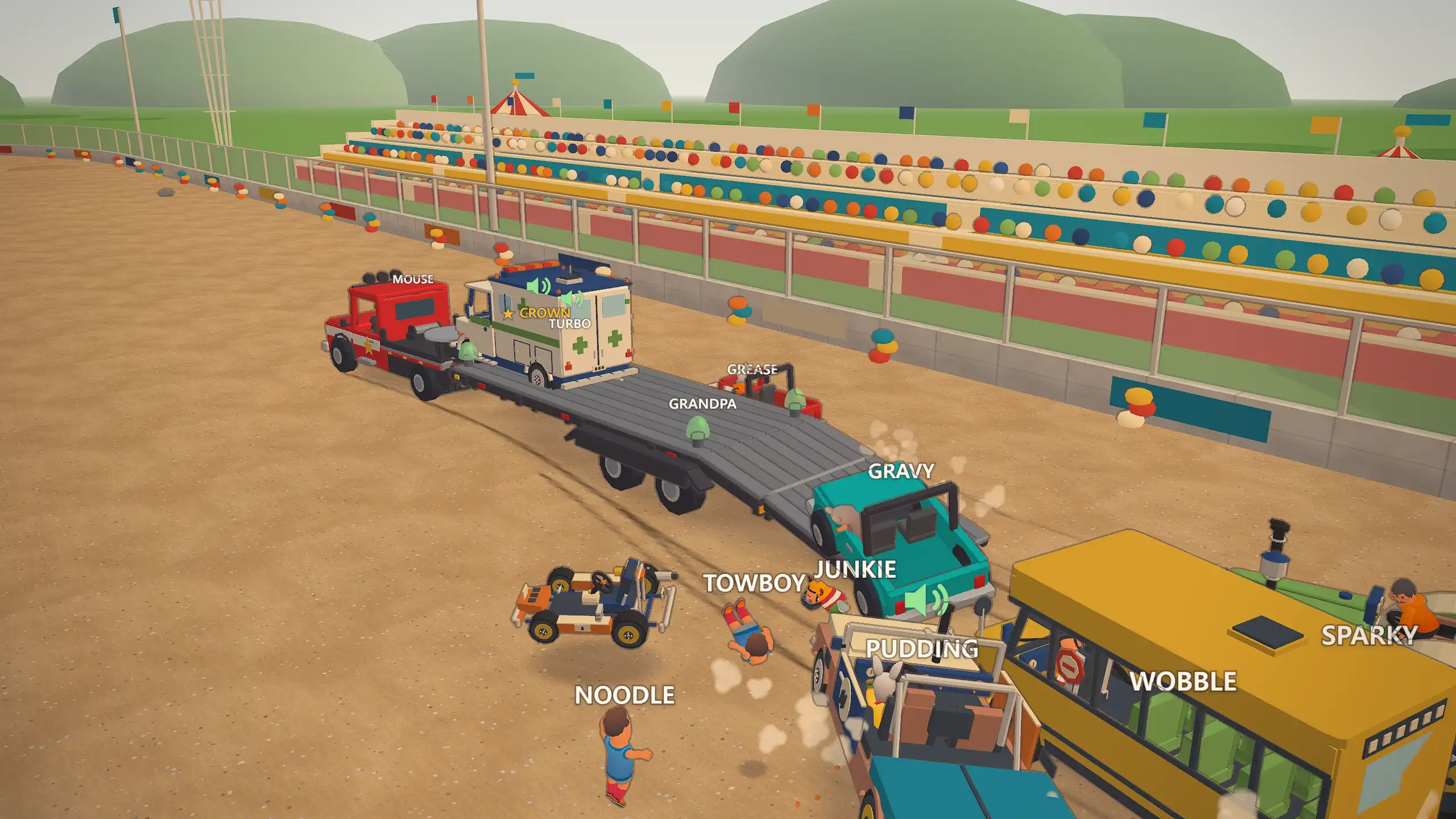韓團隊 Plotrick 公布多人派對遊戲《Get Off My Trailer!》首支宣傳影片　Steam 商店頁面同步上線