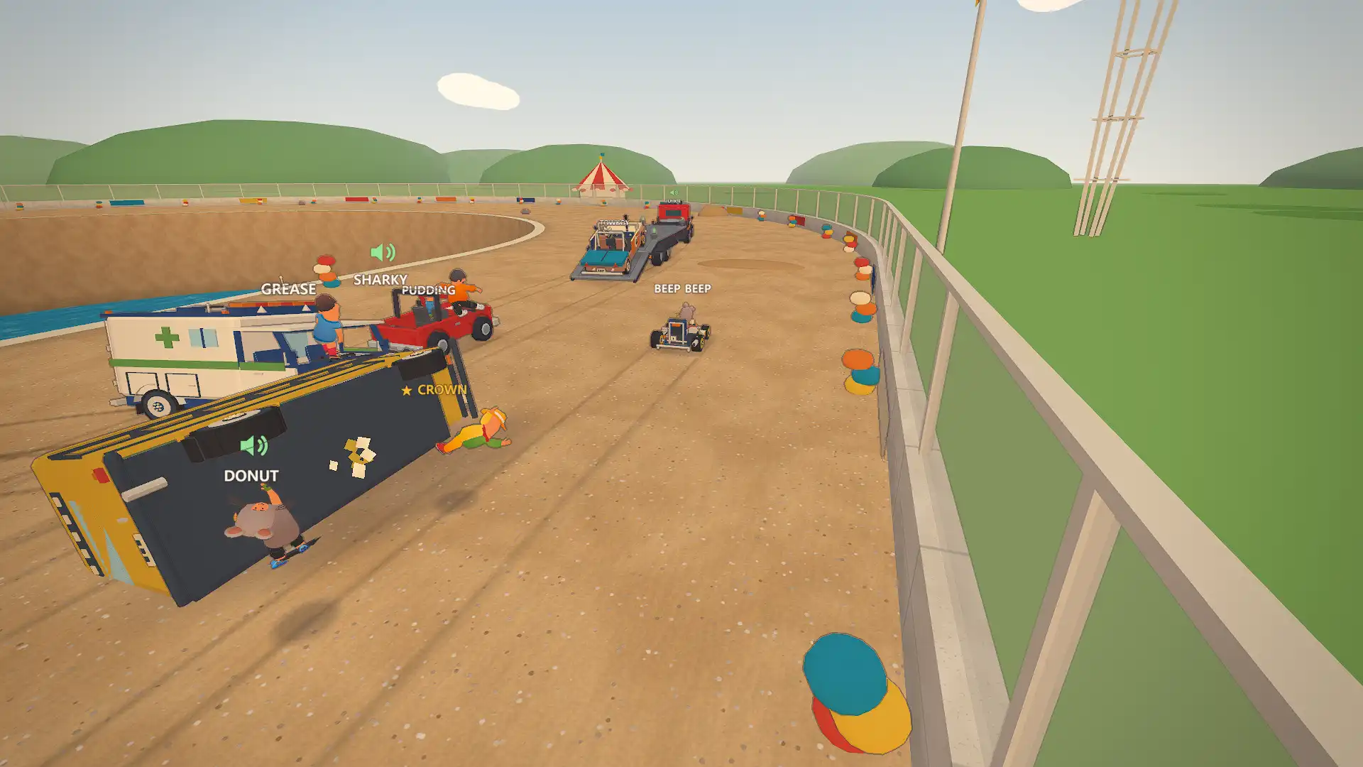 韓團隊 Plotrick 公布多人派對遊戲《Get Off My Trailer!》首支宣傳影片　Steam 商店頁面同步上線