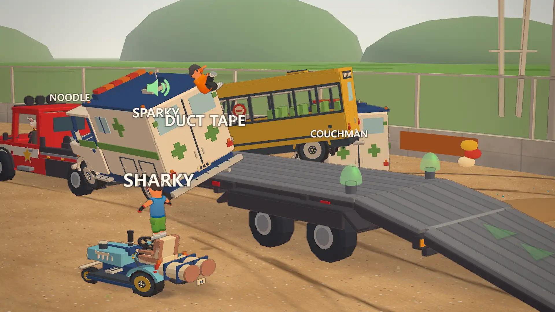 韓團隊 Plotrick 公布多人派對遊戲《Get Off My Trailer!》首支宣傳影片　Steam 商店頁面同步上線