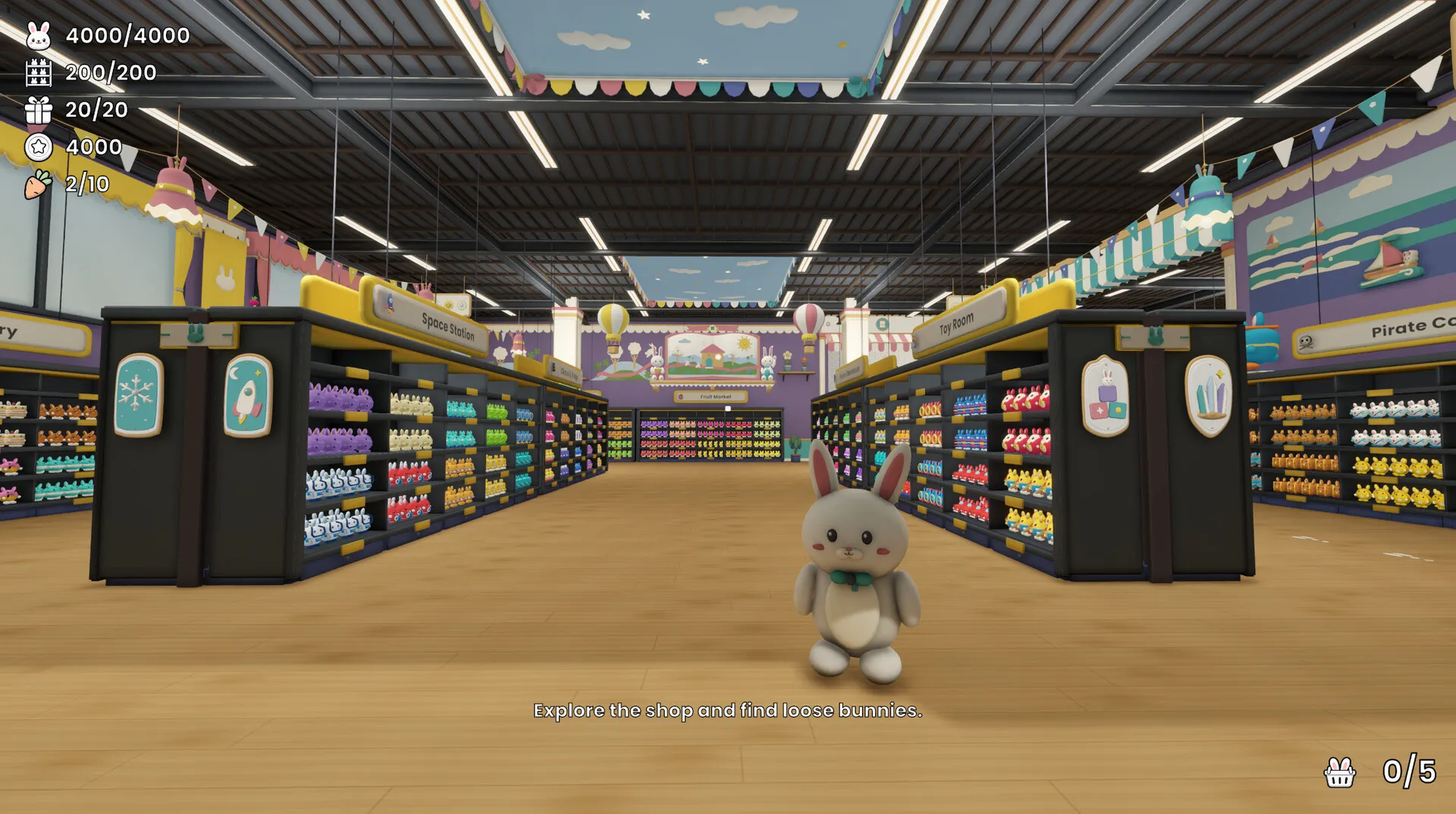 把滿地兔兔整理上架!《Sort The Bunnies》Steam 免費試玩開放 支援多人連線一起收拾