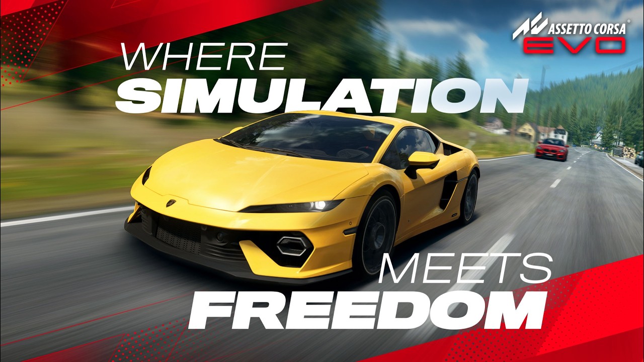 當模擬遇上 《Assetto Corsa EVO》首次披露「自由漫遊」模式的重點消息 