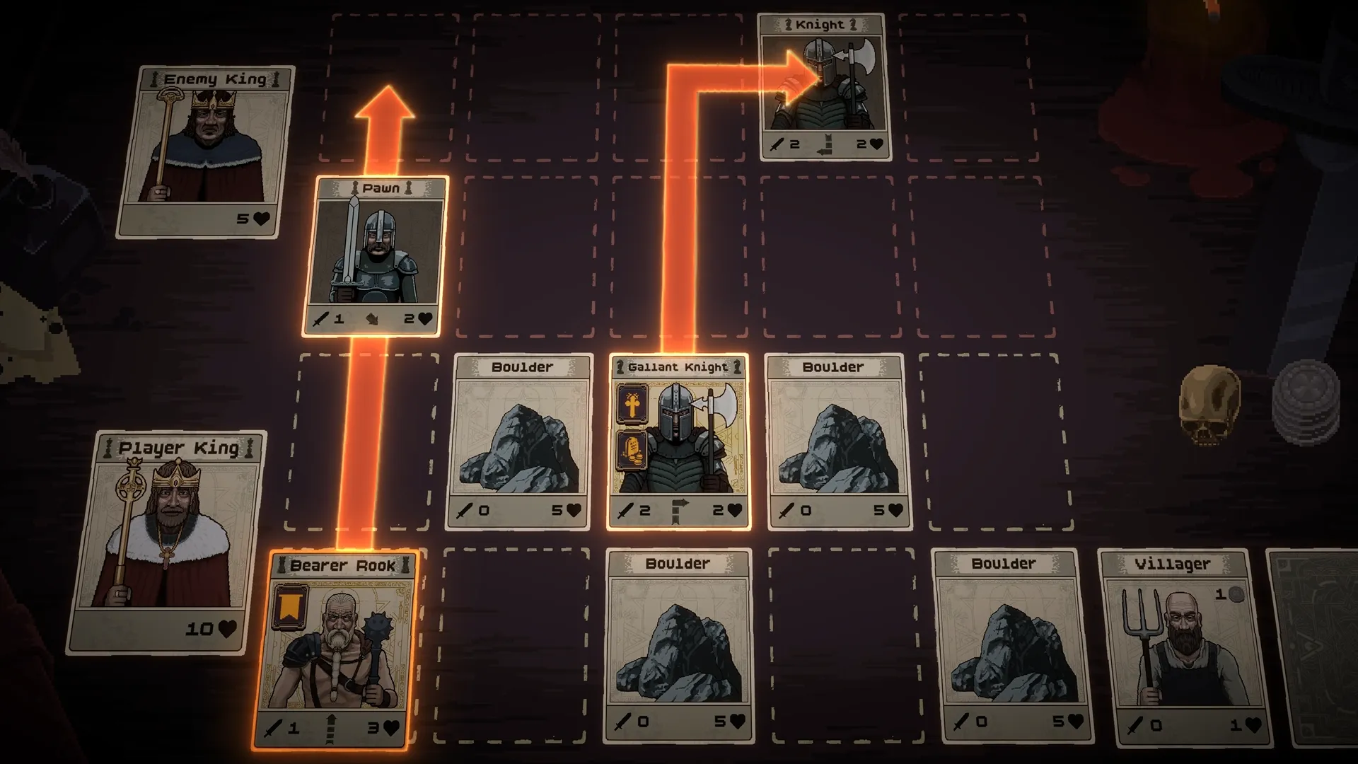 父子聯手打造 Roguelike 卡牌新作《Kingfall》 300 張卡牌結合西洋棋戰術