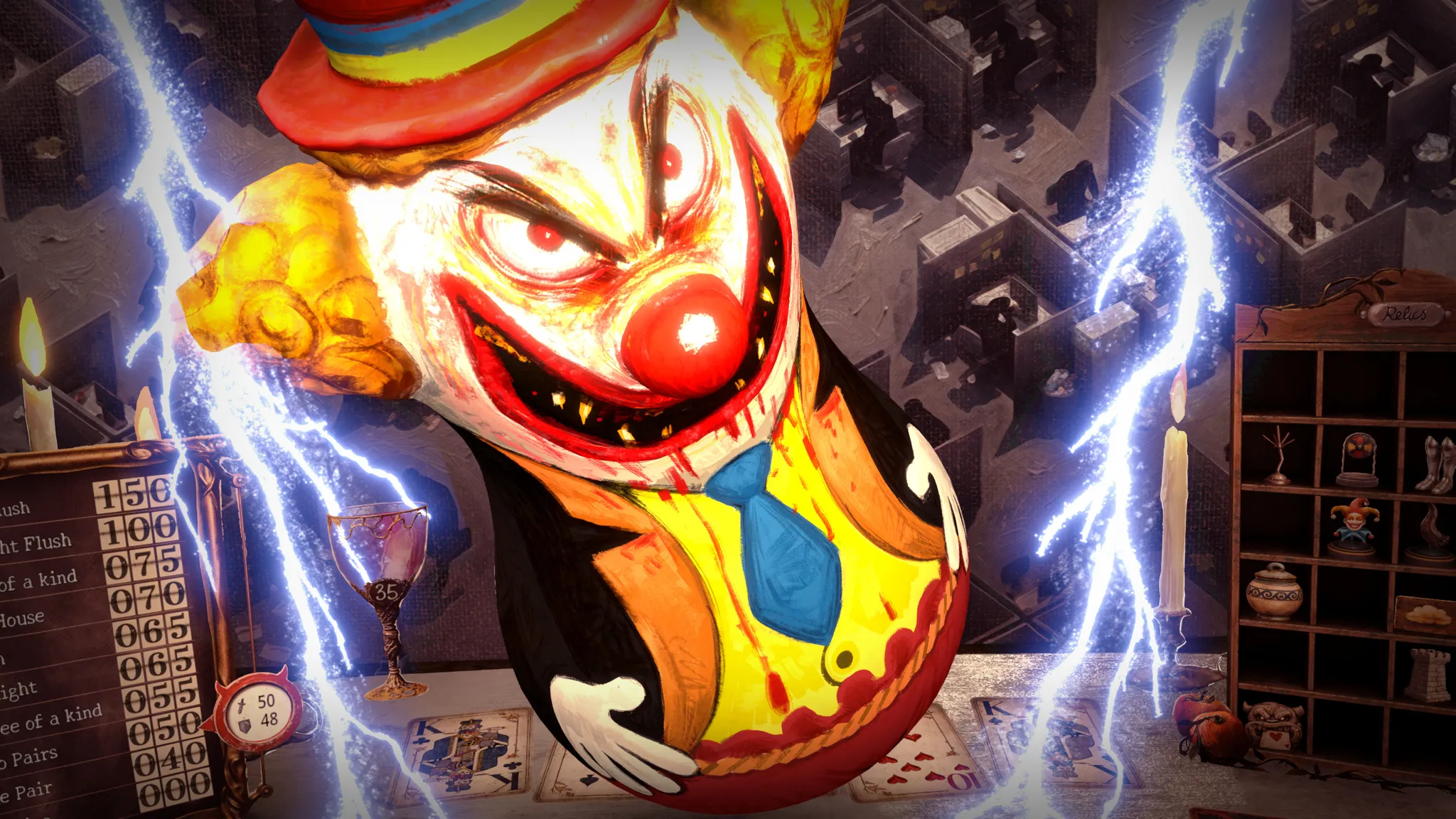撲克牌局不講武德！《The Devil’s Due》11 月 10 日於 Steam 正式推出 合肉鴿玩法與撲克對決的地獄冒險登場！玩家將挑戰七宗罪惡魔，運用各種作弊手段在牌桌上殺出重圍