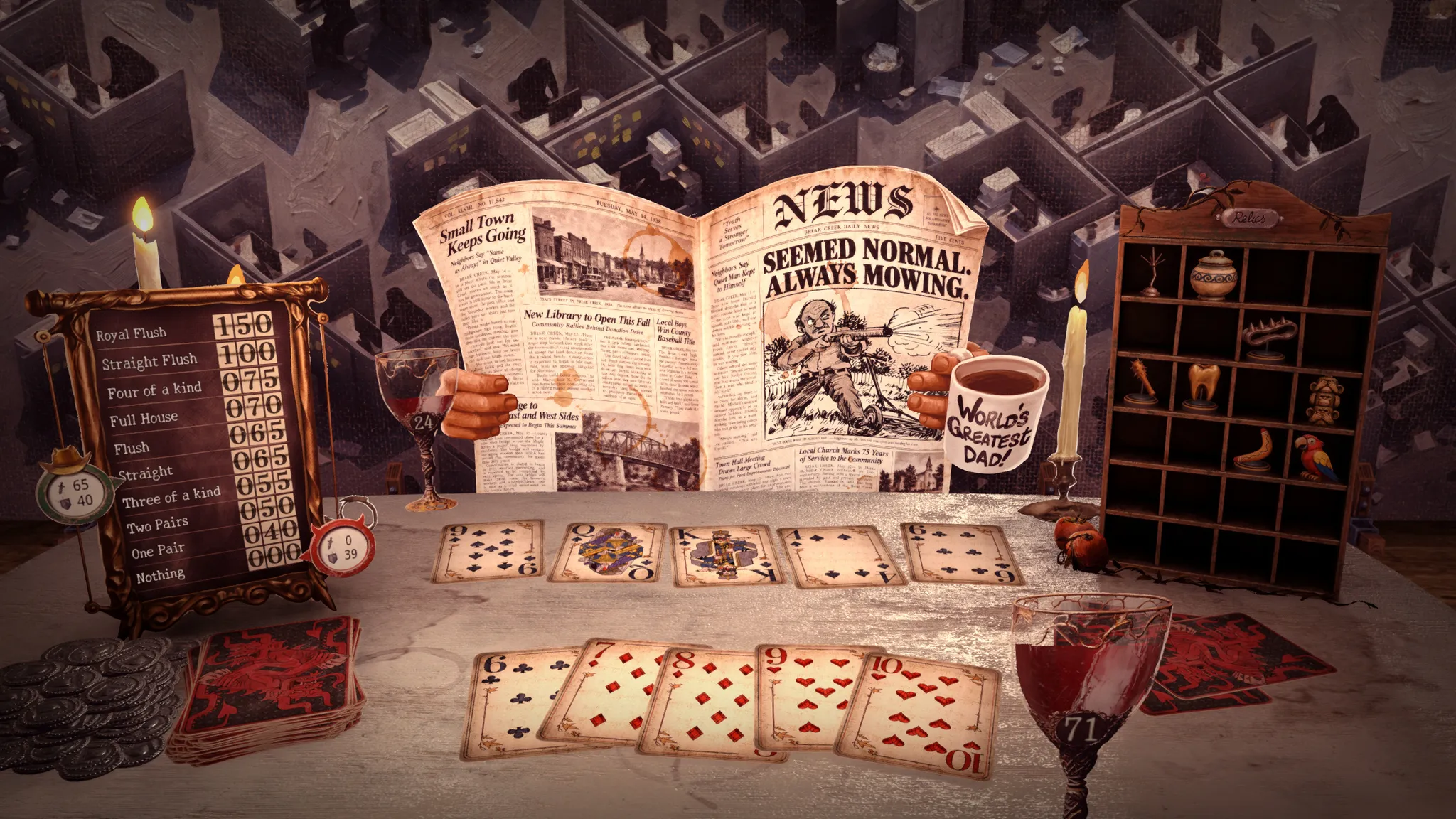 撲克牌局不講武德！《The Devil’s Due》11 月 10 日於 Steam 正式推出 合肉鴿玩法與撲克對決的地獄冒險登場！玩家將挑戰七宗罪惡魔，運用各種作弊手段在牌桌上殺出重圍