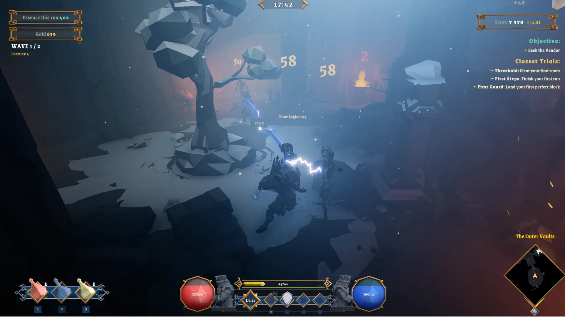 獨立 Roguelite 新作《Kazfall》開放免費試玩 25 分鐘挑戰極限生存 每次下地城都能玩出不同流派!