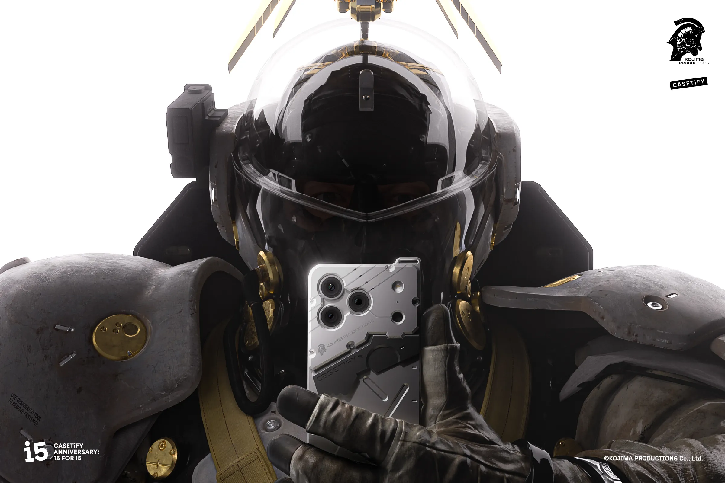 KOJIMA PRODUCTIONS x CASETiFY 聯名系列　從螢幕走進日常，把小島工作室的宇宙帶著走