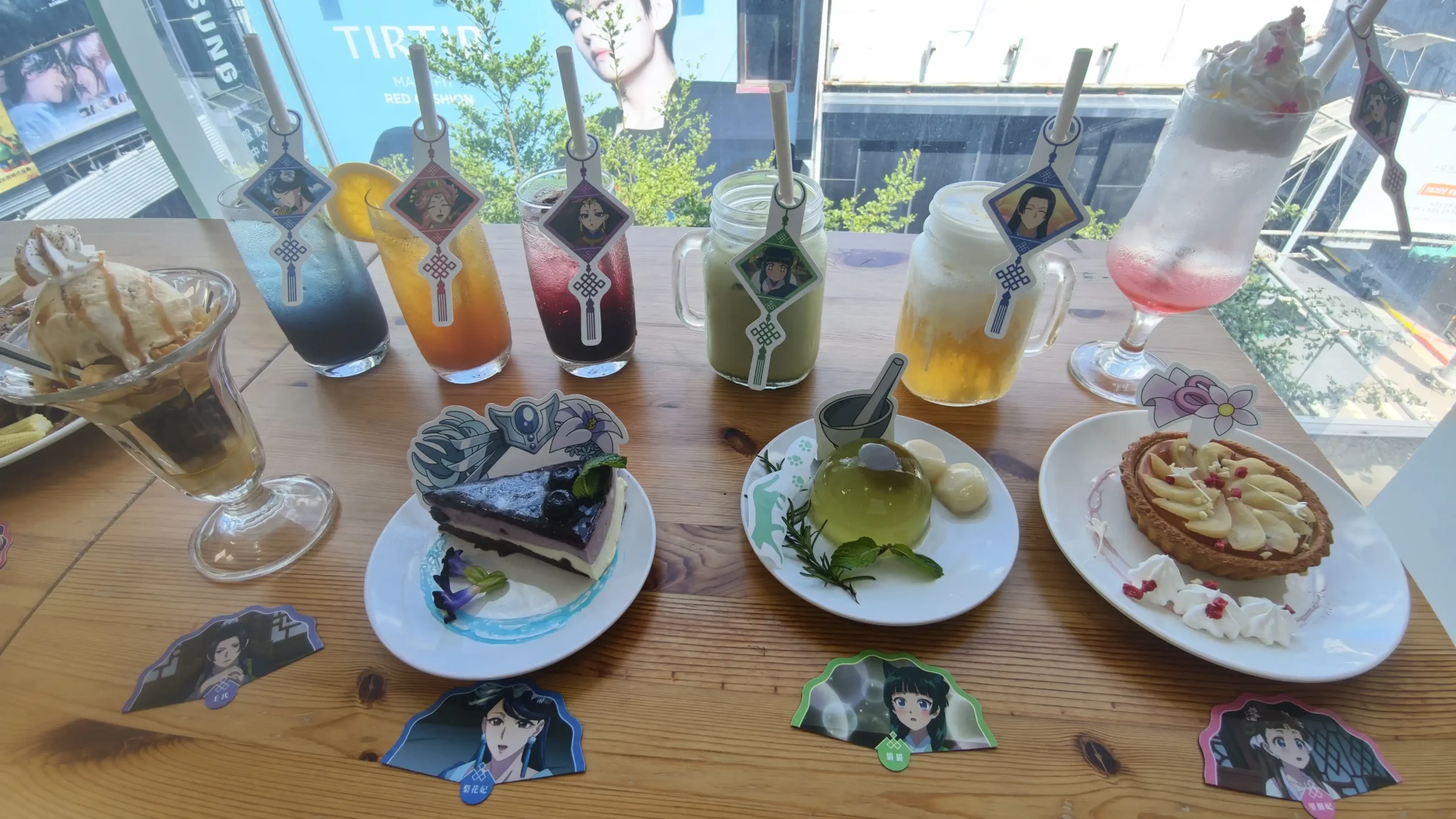 【開箱】《藥師少女的獨語》x FANFANS CAFÉ 期間限定主題餐廳 解決宮中大小事的同時也別忘了休息一下