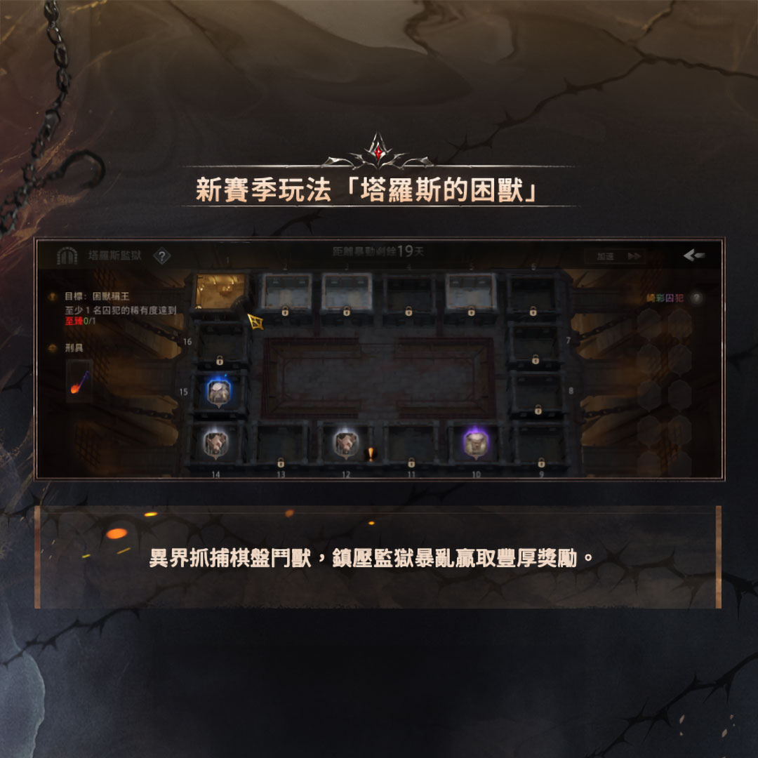 《火炬之光：無限》SS14【塔羅斯的困獸】正式開季！女神齊聚開季拓荒，資深導師帶你玩轉新特性！