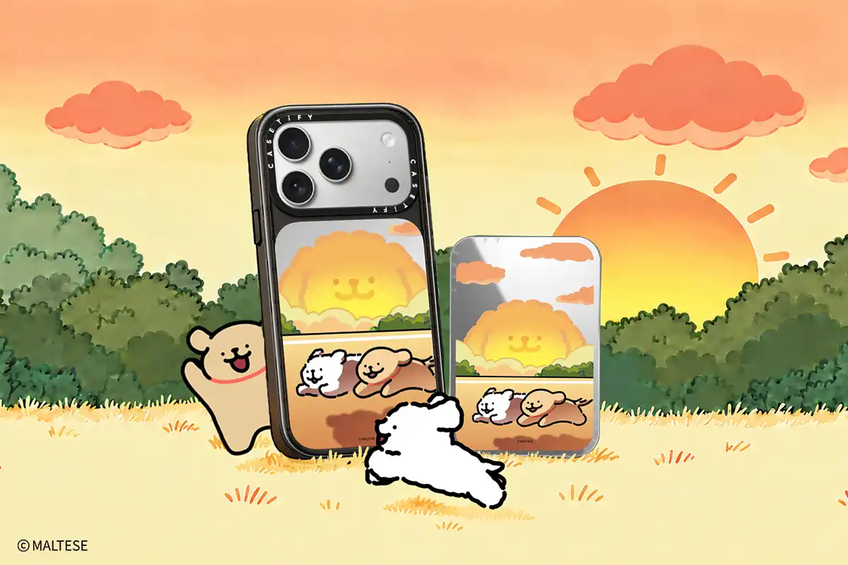 【CASETiFY 每週推薦系列】手機也要換季穿搭！線條小狗全新系列手機殼捕捉生活中的每份快樂，搭配最新蝴蝶結夢幻配件，一次打造完整造型