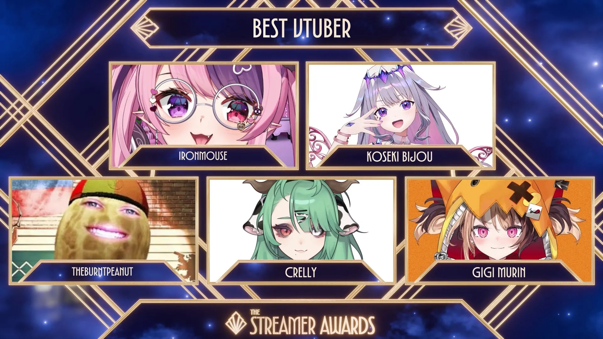 TheBurntPeanut 入圍年度最佳 VTuber 再次遭抵制　惡搞換上長髮巨乳模型反諷批評者